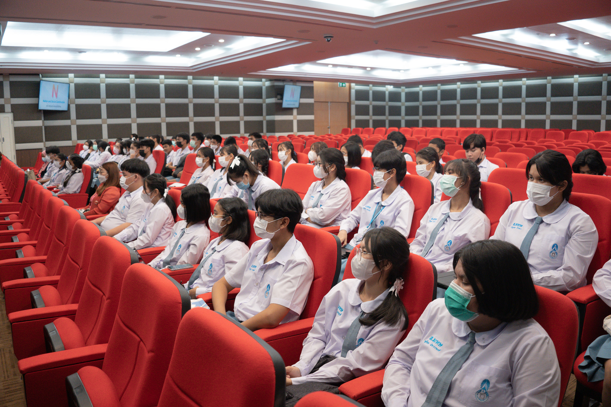 กิจกรรมแนะแนวการศึกษาต่อ เพื่อประชาสัมพันธ์หลักสูตรของคณะศึกษาศาสตร์