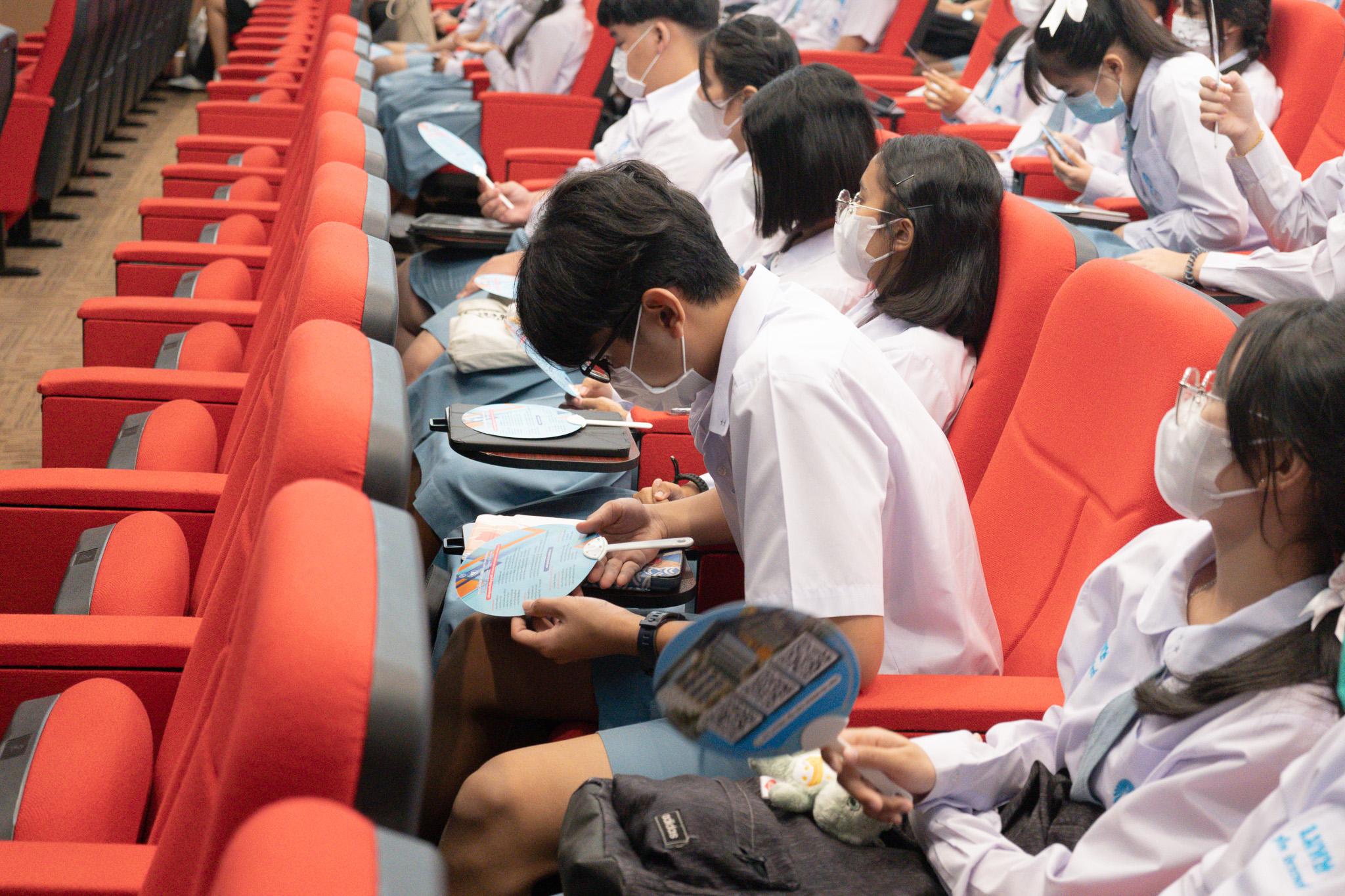 กิจกรรมแนะแนวการศึกษาต่อ เพื่อประชาสัมพันธ์หลักสูตรของคณะศึกษาศาสตร์