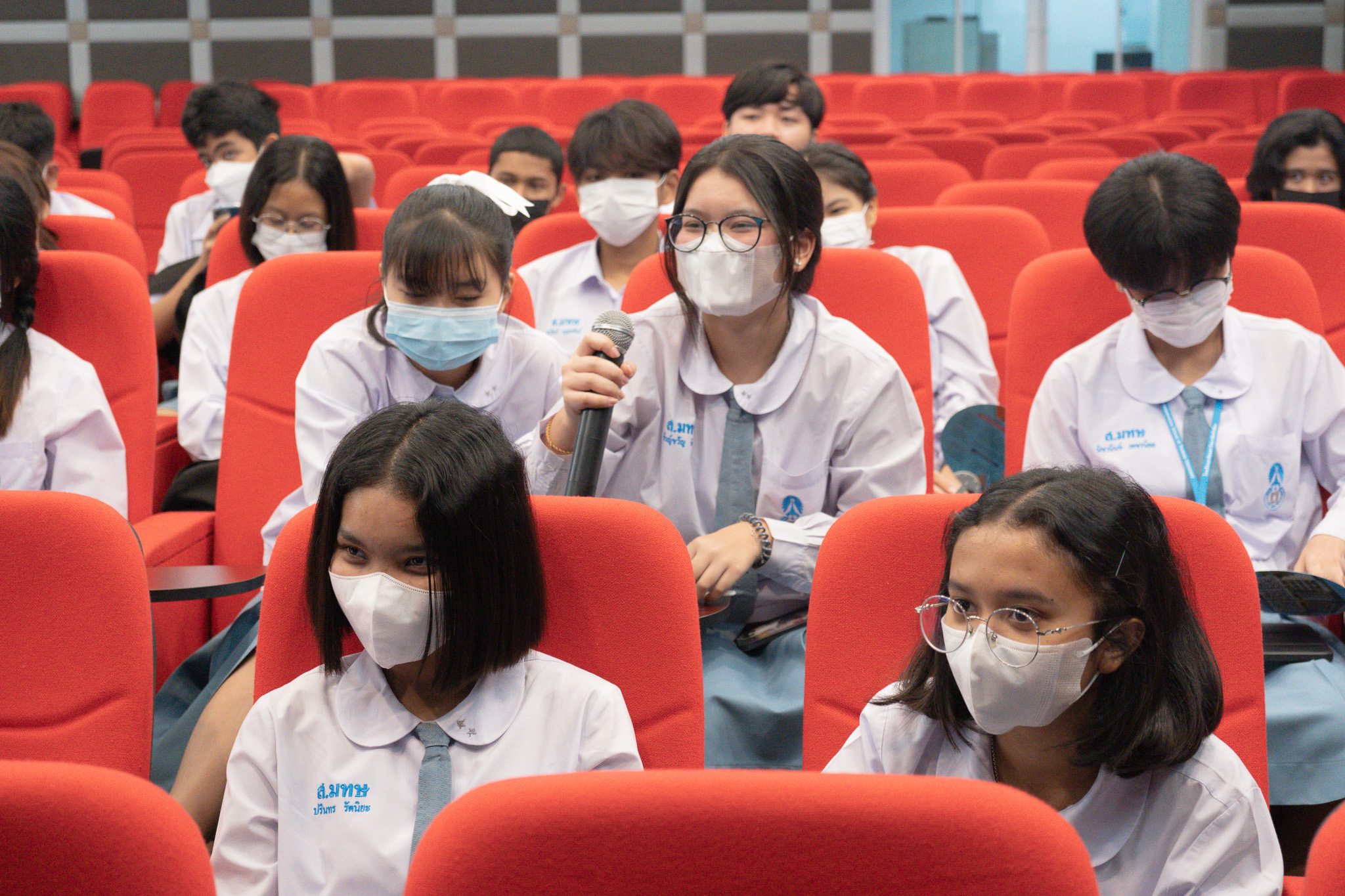 กิจกรรมแนะแนวการศึกษาต่อ เพื่อประชาสัมพันธ์หลักสูตรของคณะศึกษาศาสตร์
