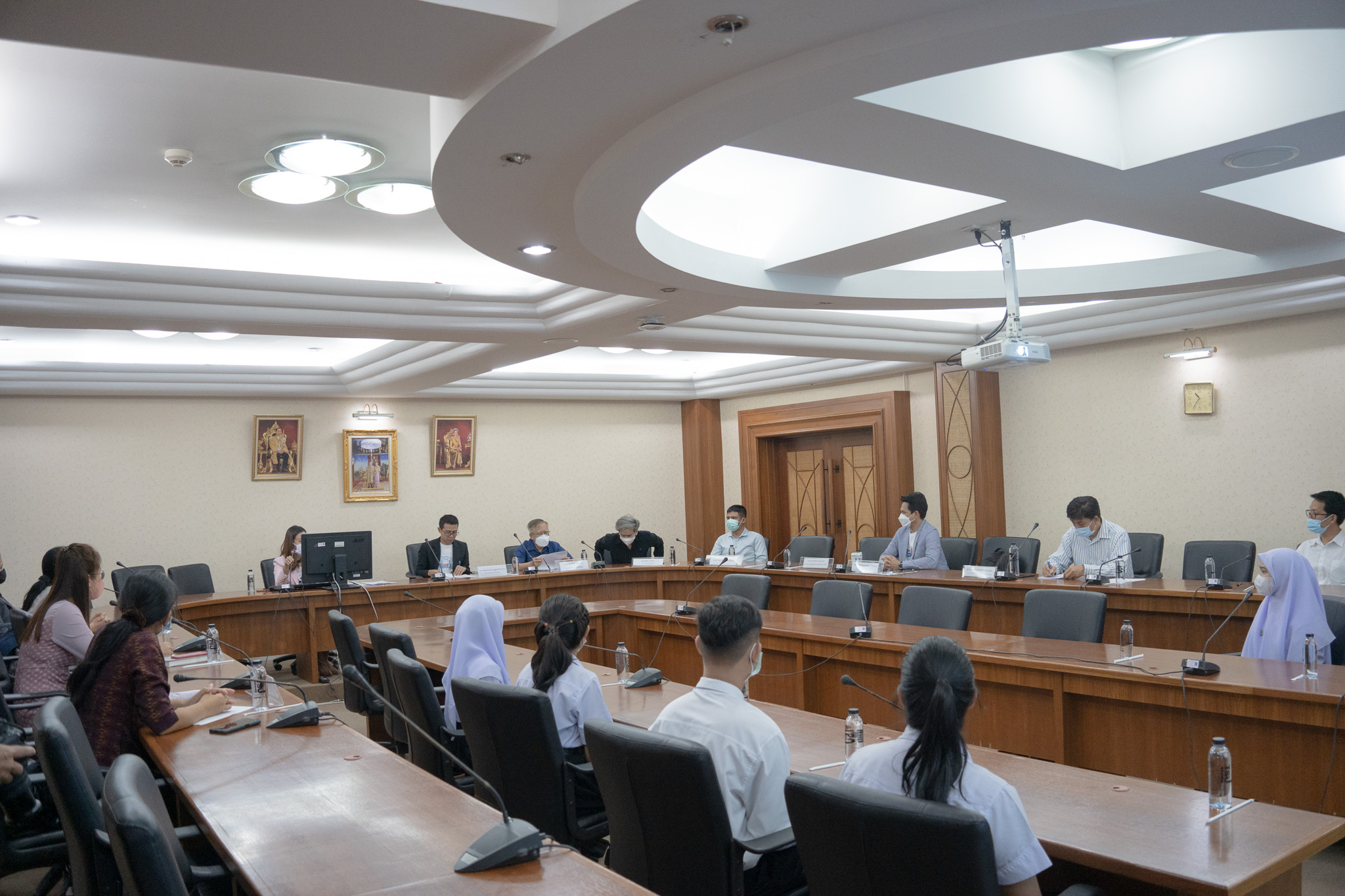 โครงการเซ็นสัญญาทุนการศึกษาของมูลนิธิชัยพัฒนา ประจำปีการศึกษา 2565