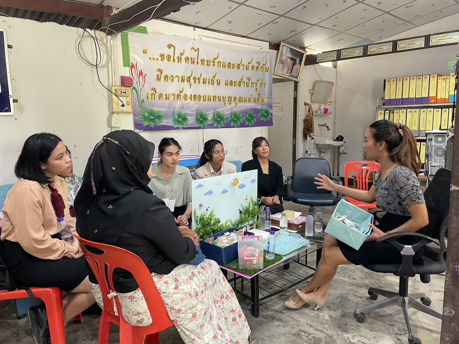 โครงการจัดการเรียนรู้ในห้องเรียนของนิสิต หลักสูตรการสอนวิชาวิทยาศาสตร์คณิตศาสตร์ และคอมพิวเตอร์