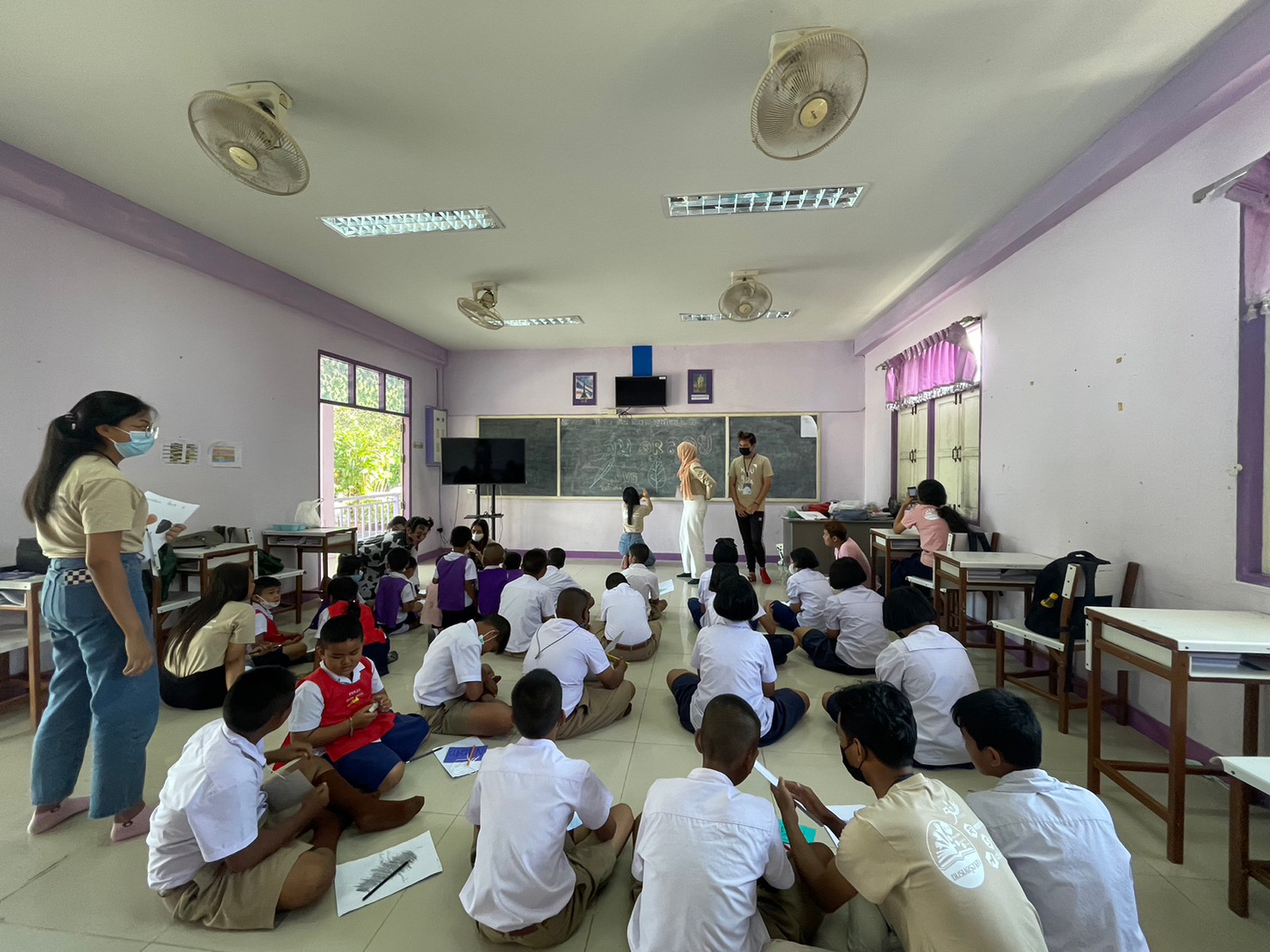 โครงการร่วมอาสาพัฒนาโรงเรียนตำรวจตระเวนชายแดน ครั้งที่ 1