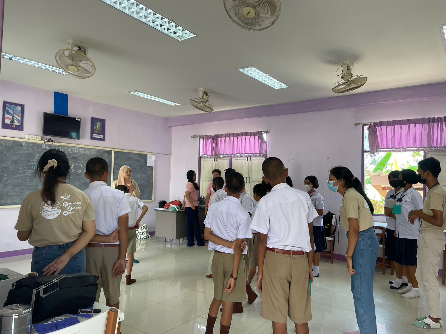 โครงการร่วมอาสาพัฒนาโรงเรียนตำรวจตระเวนชายแดน ครั้งที่ 1