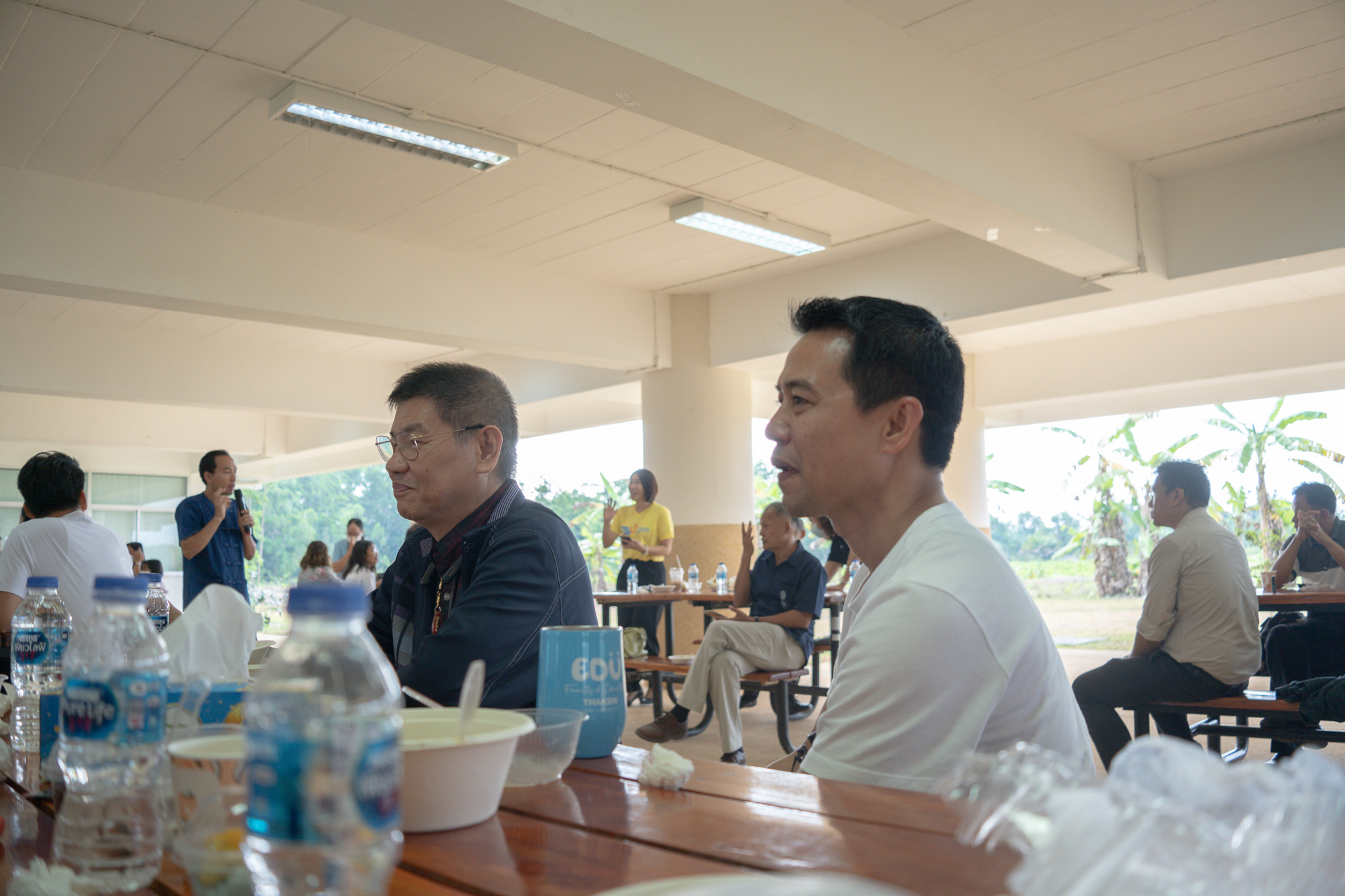 คณบดีคณะศึกษาศาสตร์ พร้อมทีมผู้บริหาร เข้าร่วมกิจกรรม “Techno Tea Talk” ซึ่งจัดโดย คณะเทคโนโลยีและการพัฒนาชุมชน