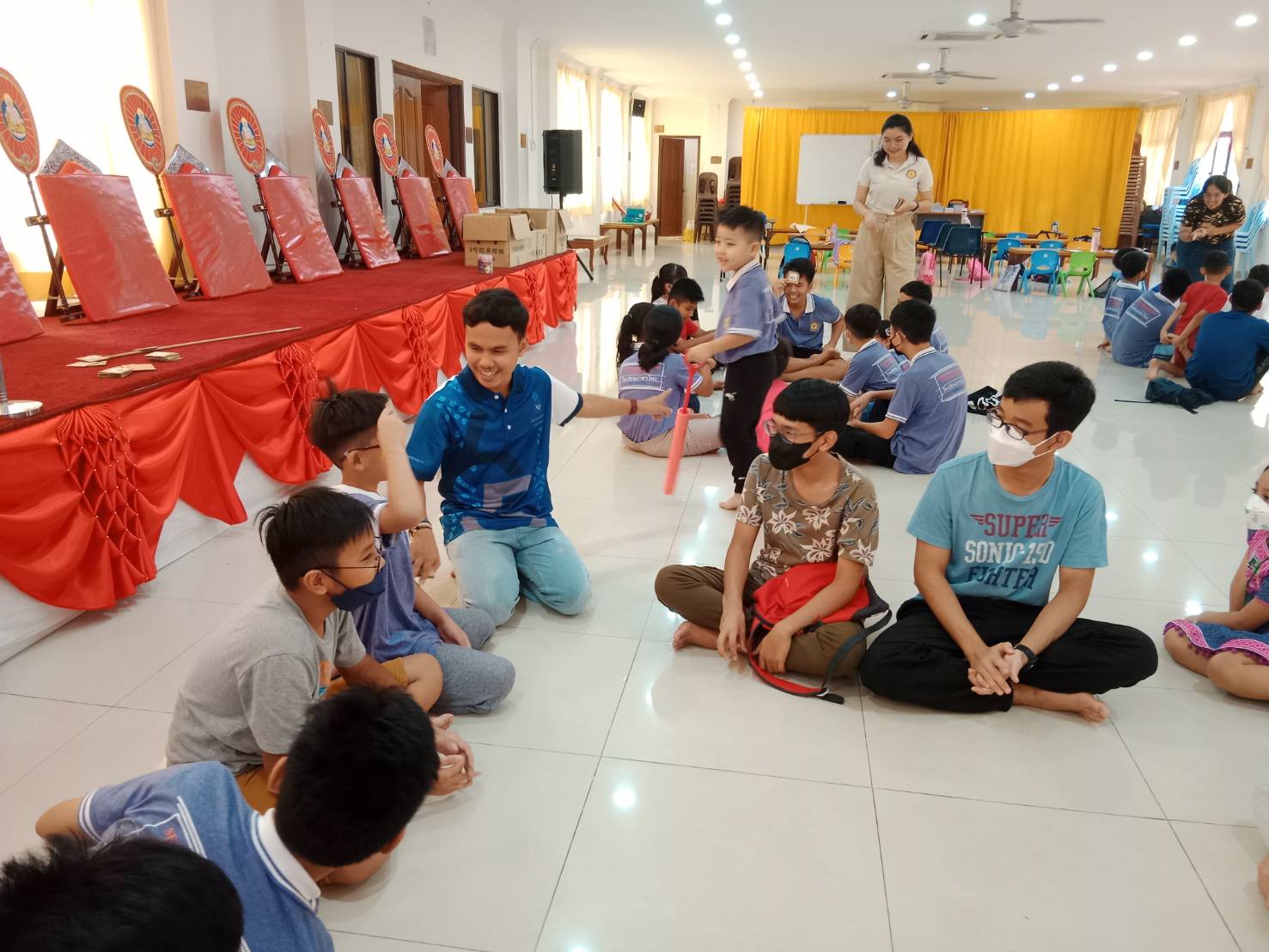 กิจกรรมการสอนภาษาไทยในฐานะภาษาต่างประเทศ ณ วัดเชตวัน กรุงกัวลาลัมเปอร์ ประเทศมาเลเซีย