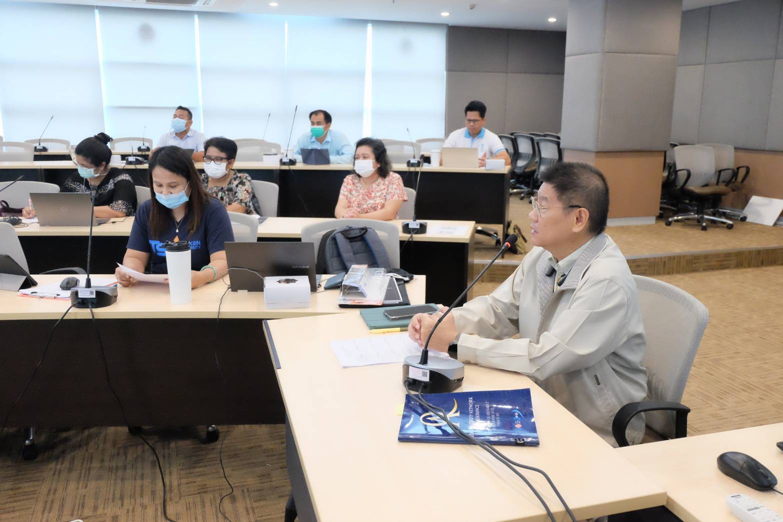 โครงการแลกเปลี่ยนเรียนรู้การเขียนรายงานประเมินตนเอง (SAR) ตามเกณฑ์ AUN-QA เพื่อหาแนวปฏิบัติที่ดีของหลักสูตรสังกัดคณะศึกษาศาสตร์