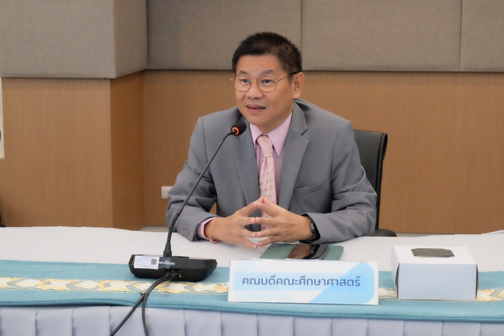 คณะศึกษาศาสตร์ มหาวิทยาลัยทักษิณ เข้าร่วมต้อนรับผู้บริหารและเจ้าหน้าที่สายสนับสนุนวิชาการจากคณะวิทยาศาสตร์การกีฬามหาวิทยาลัยบูรพา