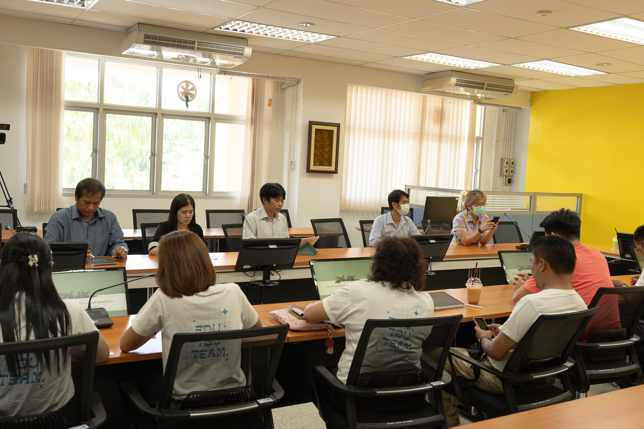 ประชุมหารือเกี่ยวกับการบริหารงานหลักสูตรผลิตร่วมระหว่างคณะศึกษาศาสตร์ และคณะวิทยาศาสตร์