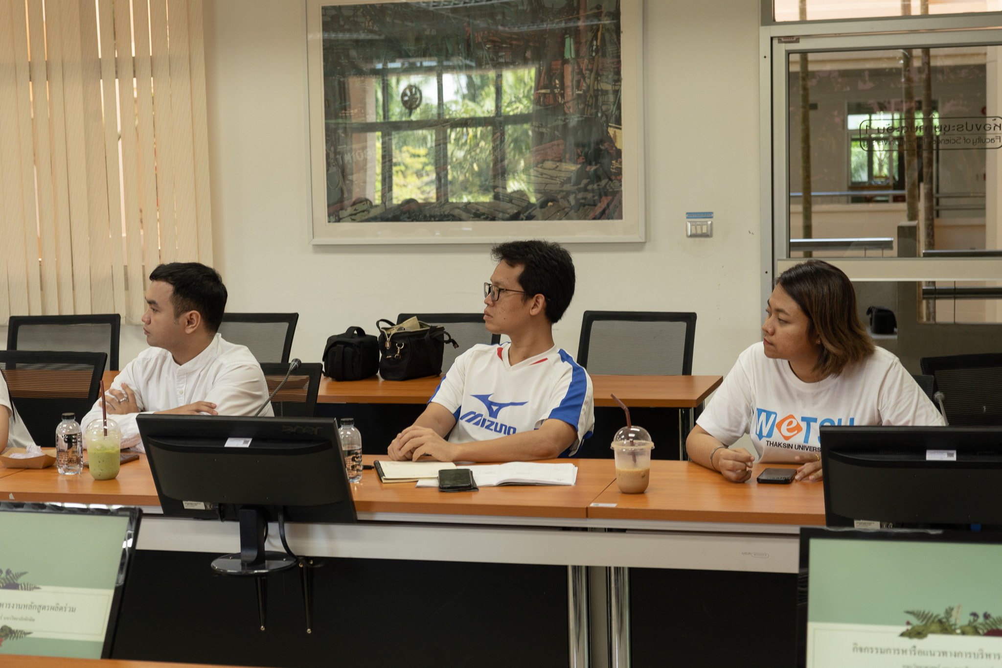 ประชุมหารือเกี่ยวกับการบริหารงานหลักสูตรผลิตร่วมระหว่างคณะศึกษาศาสตร์ และคณะวิทยาศาสตร์