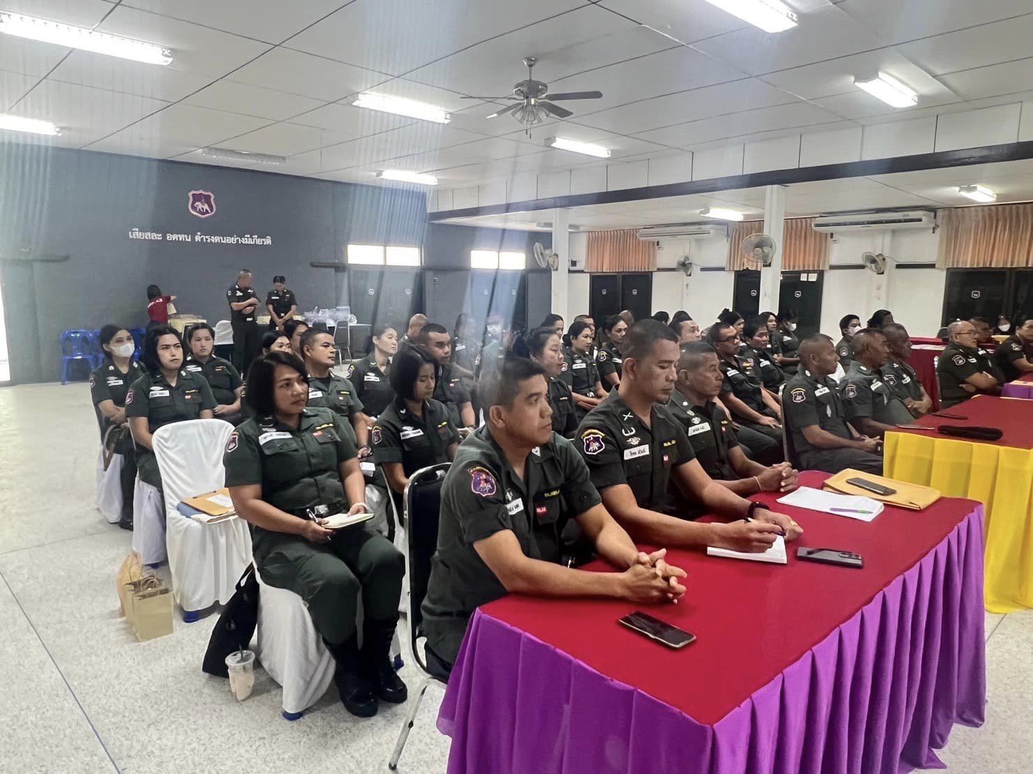 กิจกรรมถอดบทเรียน แลกเปลี่ยนเรียนรู้และส่งมอบผลการขับเคลื่อน “โรงเรียนตำรวจตระเวนชายแดนคุณภาพ”