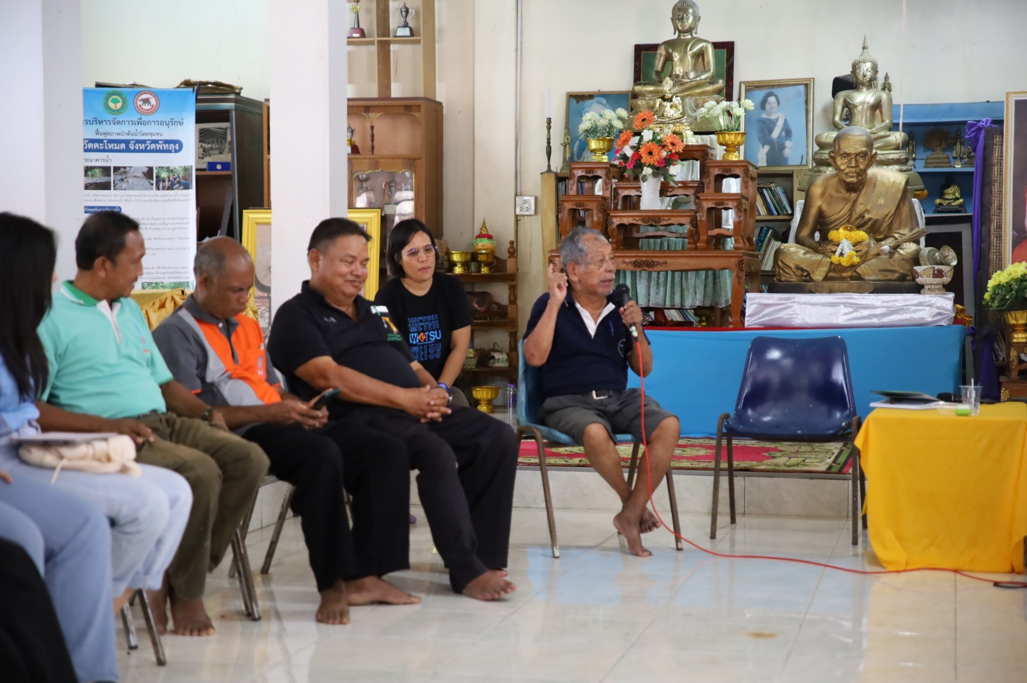 โครงการสร้างสรรค์วิถีครูบนฐานชุมชนการเรียนรู้ : ภายใต้กิจกรรมการจัดการทรัพยากรน้ำ โดยใช้ฝายชะลอน้ำไหล