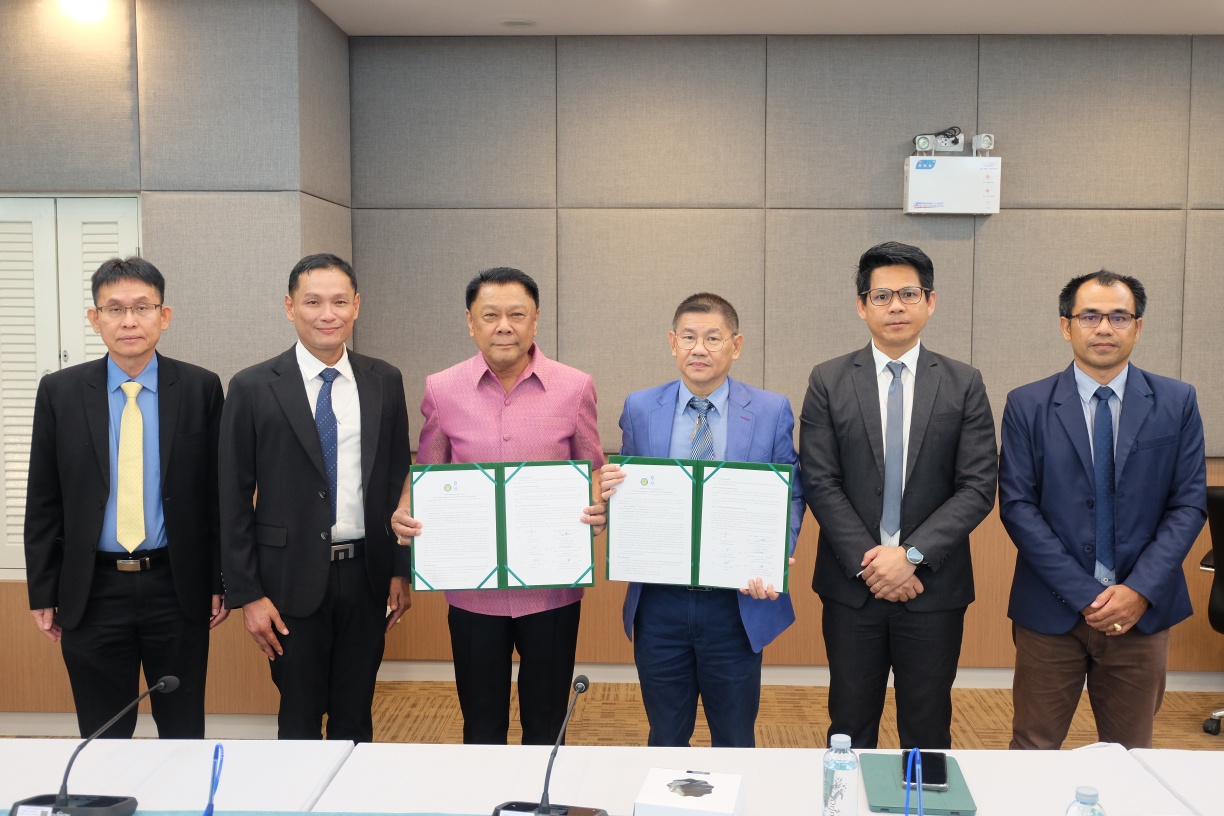 พิธีลงนามบันทึกข้อตกลงความร่วมมือทางวิชาการระหว่างคณะศึกษาศาสตร์กับเทศบาลนครสงขลา