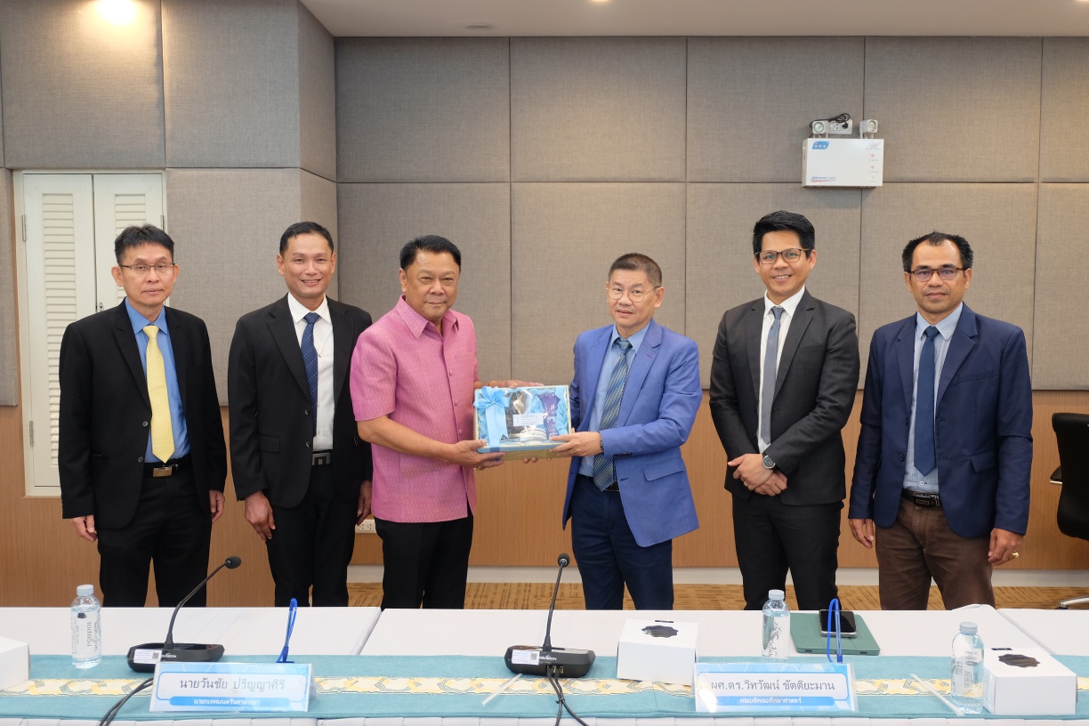 พิธีลงนามบันทึกข้อตกลงความร่วมมือทางวิชาการระหว่างคณะศึกษาศาสตร์กับเทศบาลนครสงขลา