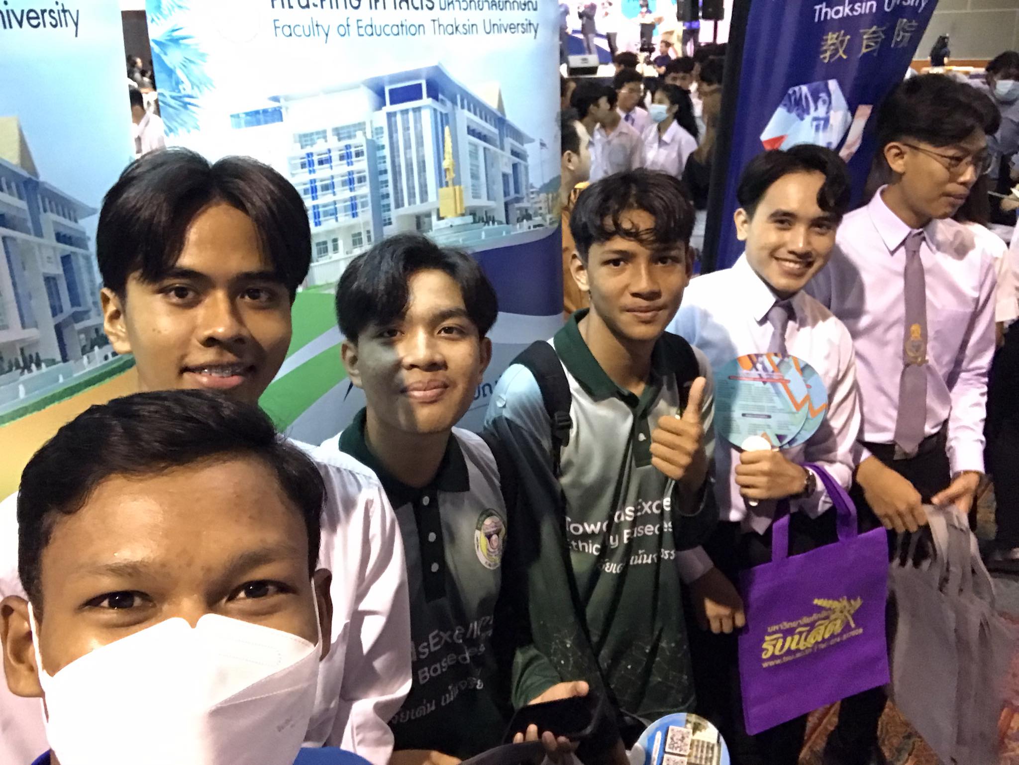 คณะศึกษาศาสตร์ เข้าร่วมนิทรรศการตลาดนัดอุดมศึกษา ครั้งที่25