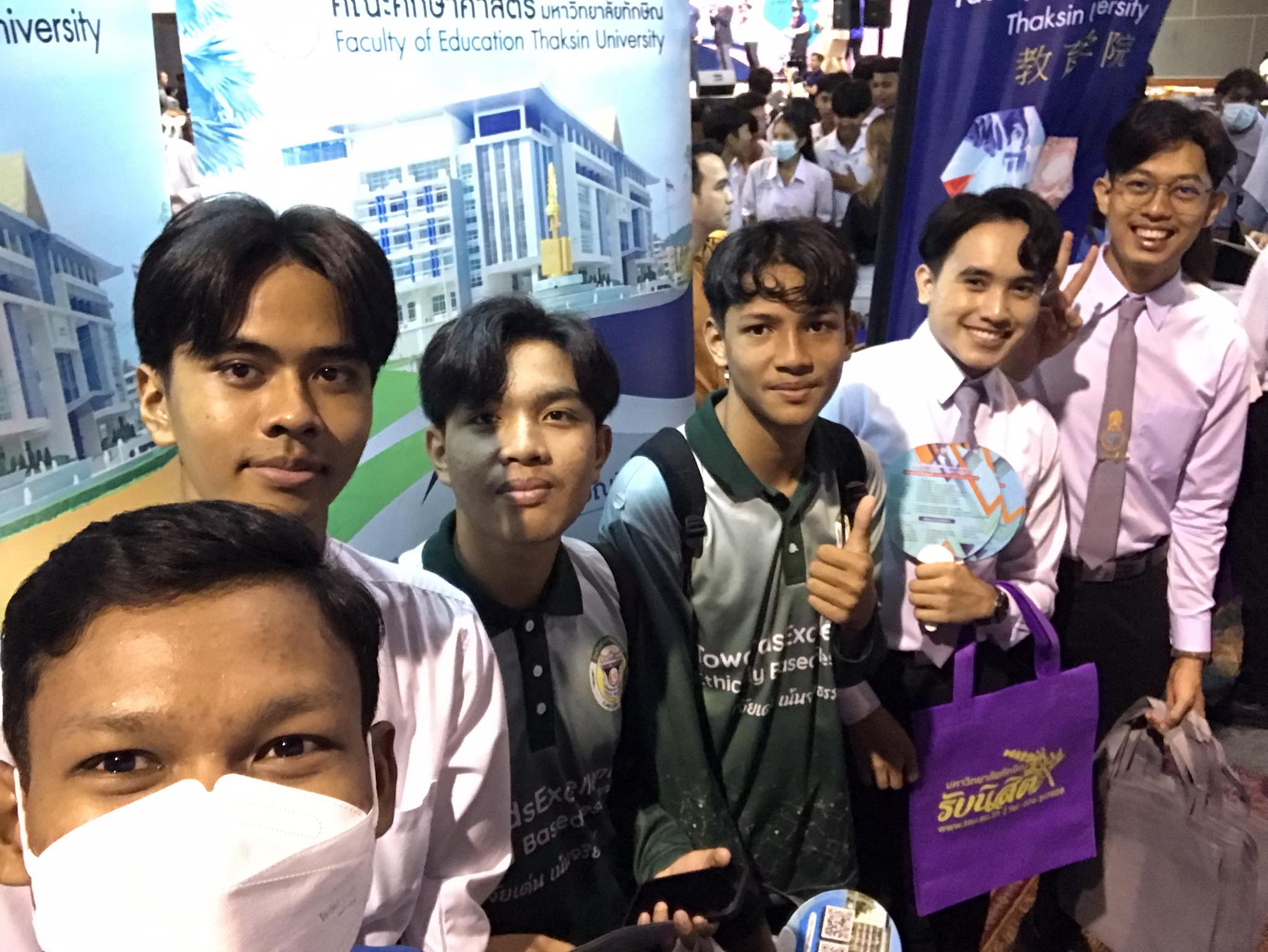 คณะศึกษาศาสตร์ เข้าร่วมนิทรรศการตลาดนัดอุดมศึกษา ครั้งที่25