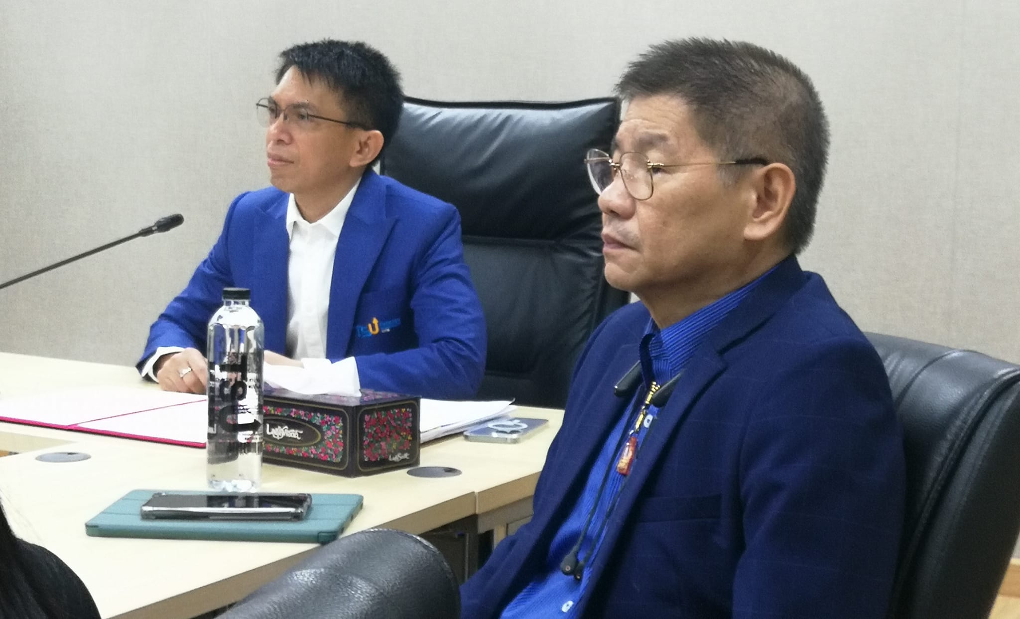 พิธีลงนาม บันทึก​ข้อตกลงการสนับสนุน​งบประมาณ โครงการ​พัฒนา​ศักยภาพ​กำลัง​คน มหาวิทยาลัย​ทักษิณ ระหว่าง มหา​วิทยาลัย​ทักษิณ​ โดยฝ่ายวิชาการ กับศูนย์​ส่งเสริม​และพัฒ​นา​ศักยภาพ​กำลัง​คน เพื่อ​การสร้างนวัตกรรม​การศึกษา​ คณะศึกษา​ศาสตร์