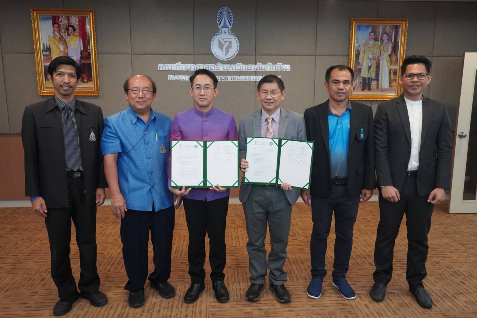 พิธีลงนามข้อตกลงความร่วมมือทางวิชาการ ระหว่าง โรงเรียน มอ.วิทยานุสรณ์ กับ คณะศึกษาศาสตร์ มหาวิทยาลัยทักษิณ