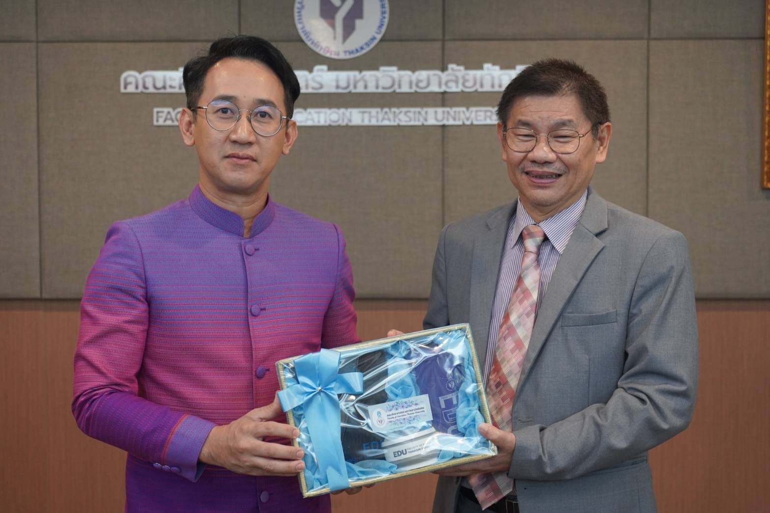 พิธีลงนามข้อตกลงความร่วมมือทางวิชาการ ระหว่าง โรงเรียน มอ.วิทยานุสรณ์ กับ คณะศึกษาศาสตร์ มหาวิทยาลัยทักษิณ