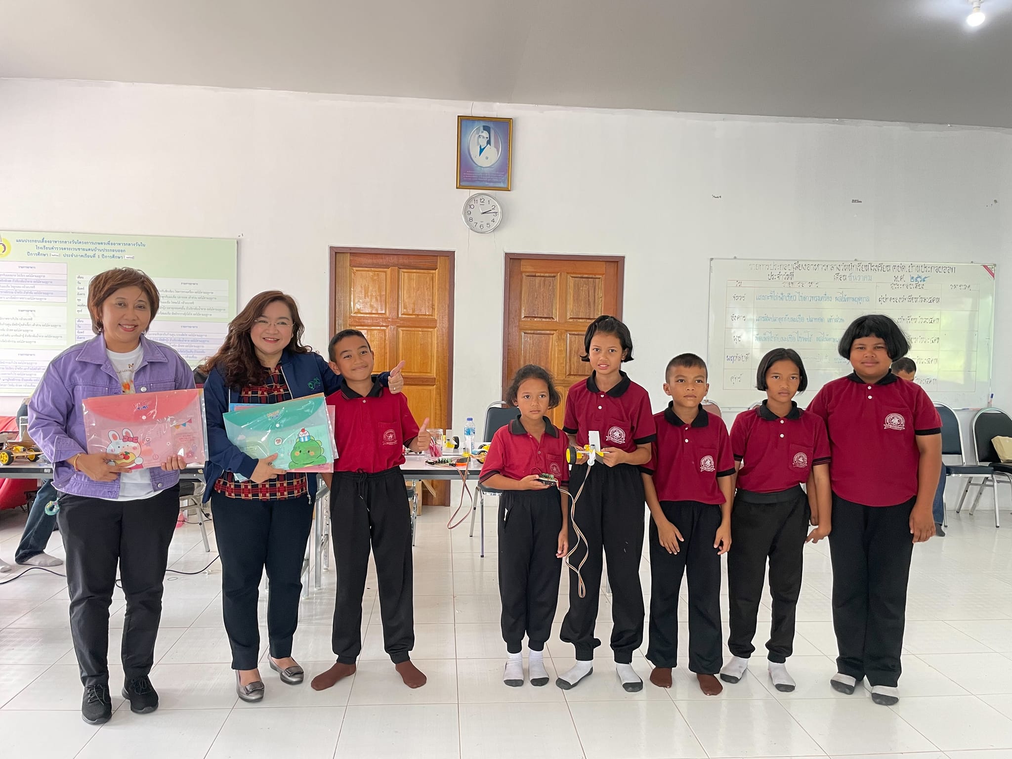 โครงการ เสริมสร้างทักษะเชิงปฏิบัติการ เพื่อการสร้างหุ่นยนต์บังคับมืออย่างง่าย