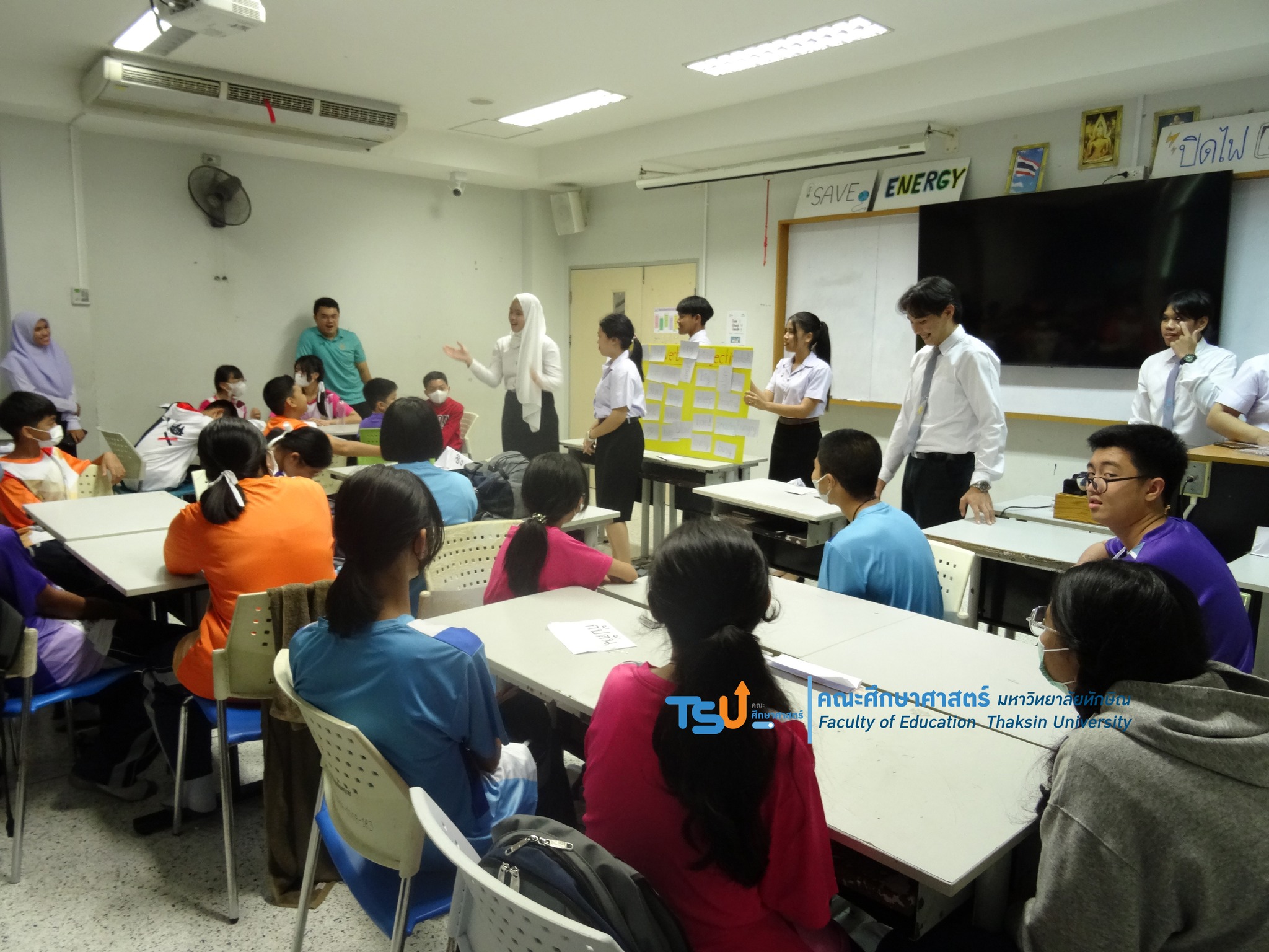 กิจกรรมในชั้นเรียน หลักสูตรและวิทยาการการจัดการเรียนรู้ ณ โรงเรียน มอ.วิทยานุสรณ์ อำเภอหาดใหญ่ จังหวัดสงขลา