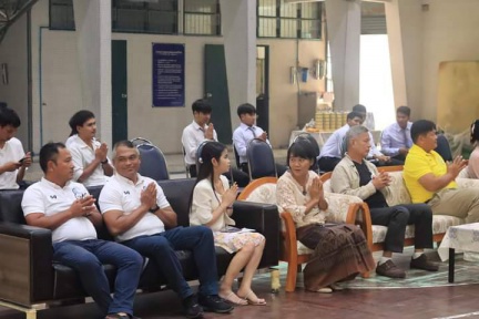 โครงการทำบุญขึ้นภาควิชา  สานสัมพันธ์ชาวพลศึกษา  กศ.บ.พลศึกษา รุ่นที่18