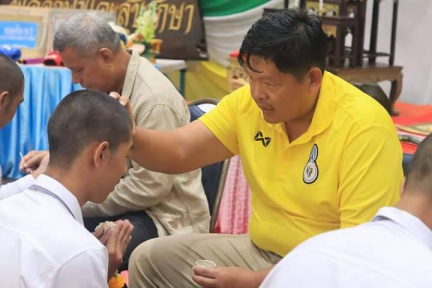 โครงการทำบุญขึ้นภาควิชา  สานสัมพันธ์ชาวพลศึกษา  กศ.บ.พลศึกษา รุ่นที่18