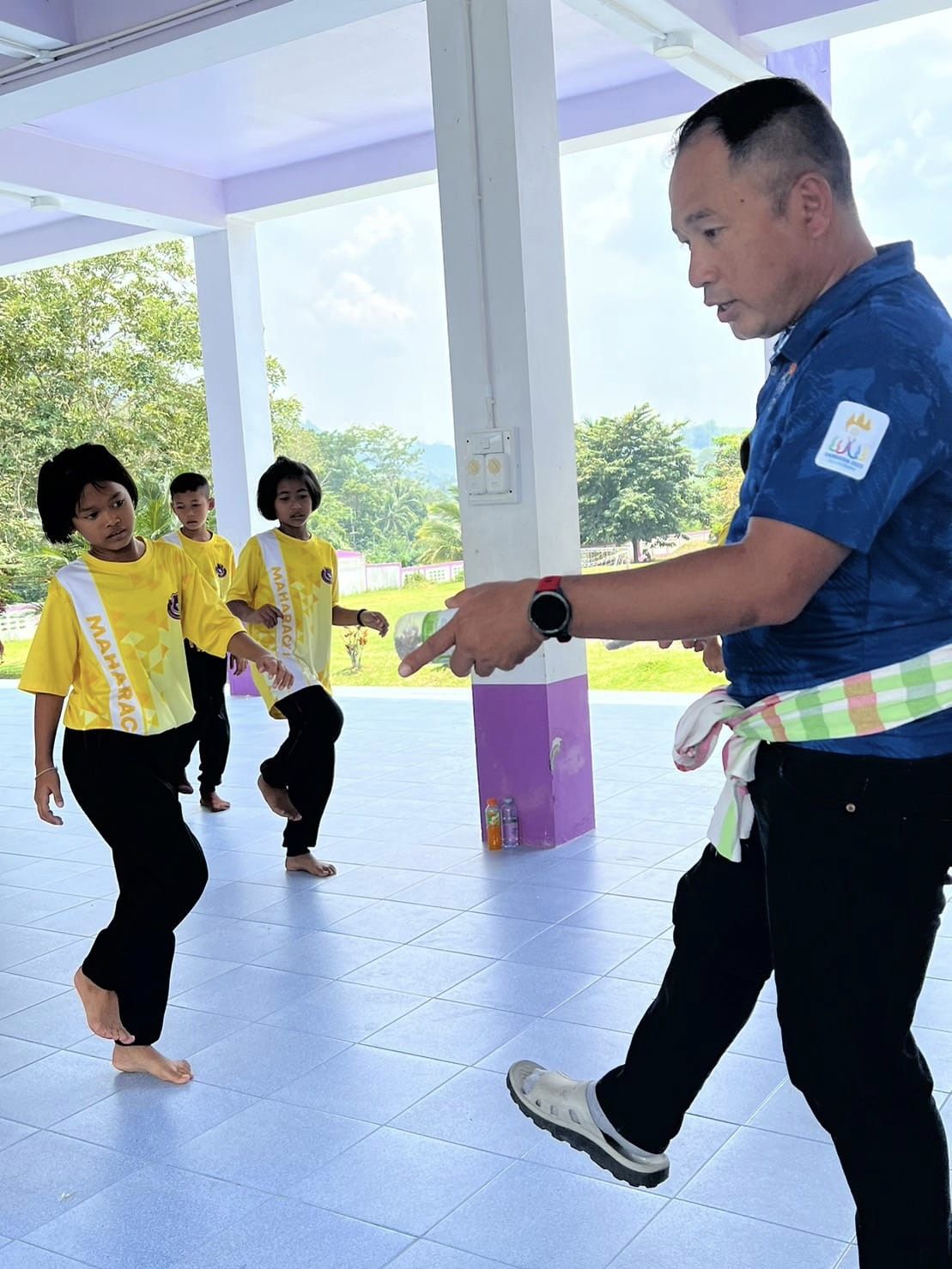 โครงการส่งเสริมทักษะทางกายนักสู้แดนใต้ ด้วยมวยไทยแอโรบิก ของโรงเรียนตำรวจตระเวนชายแดนระยะที่ 1