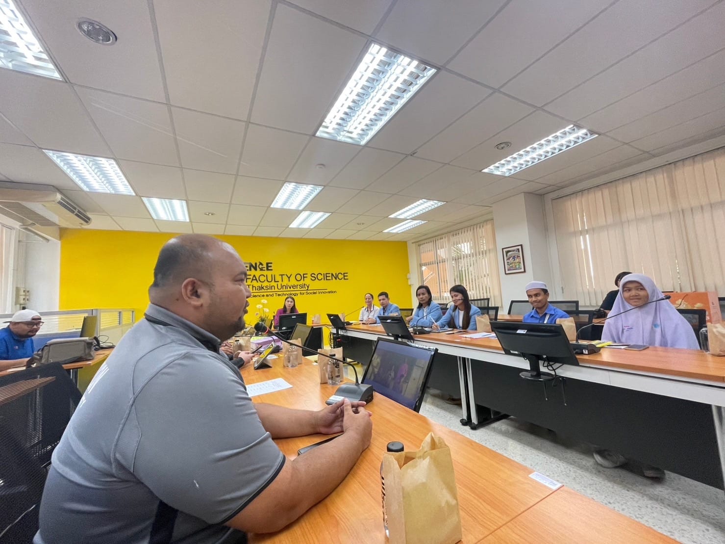 คณะศึกษาศาสตร์ มหาวิทยาลัยทักษิณ​ เข้าร่วมต้อนรับ และแนะนำหลักสูตรให้กับ โรงเรียนสายยิดวิทยามูลนิธิ  ต.ท่าชะมวง อ.รัตภูมิ จ.สงขลา