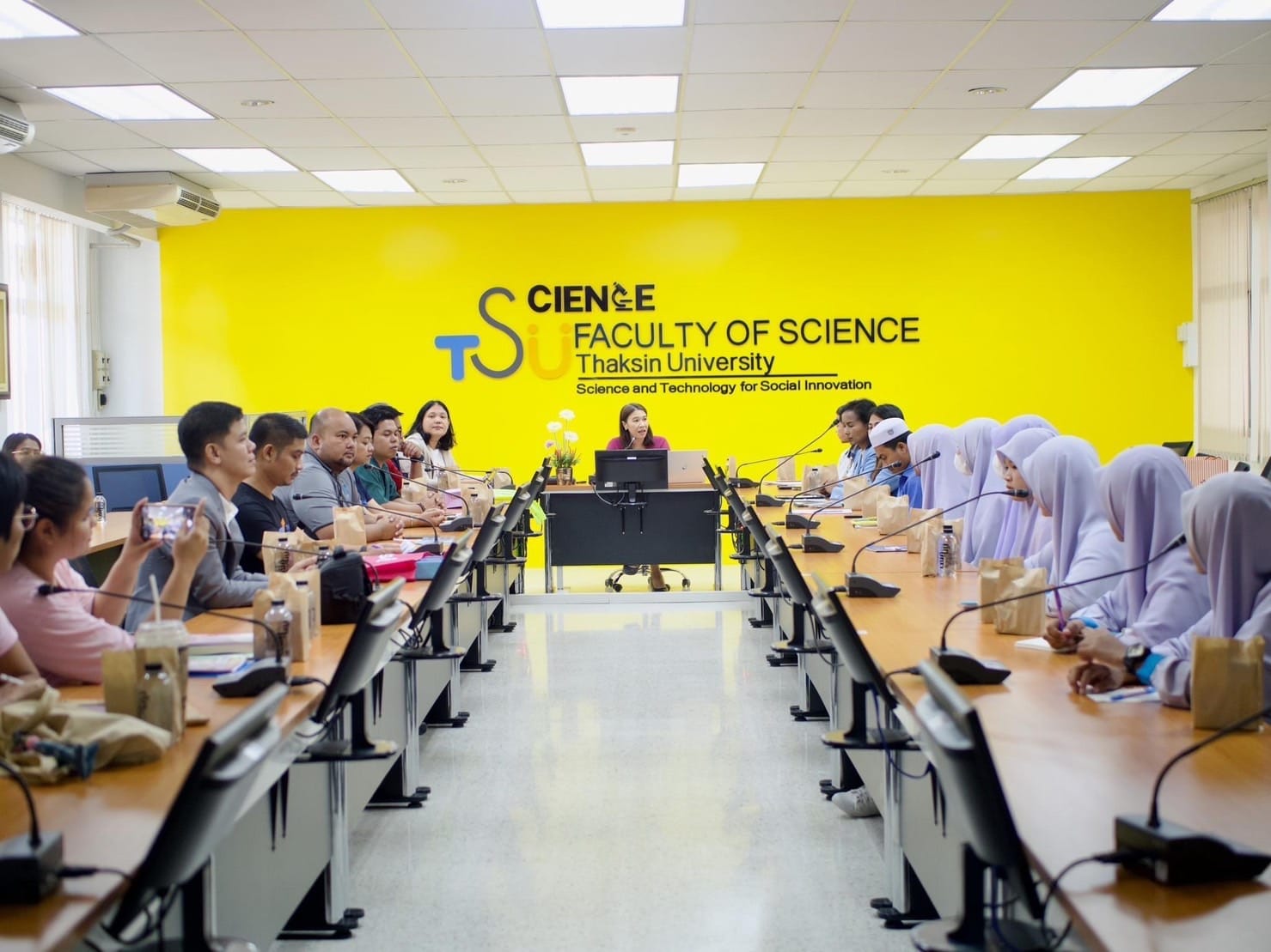คณะศึกษาศาสตร์ มหาวิทยาลัยทักษิณ​ เข้าร่วมต้อนรับ และแนะนำหลักสูตรให้กับ โรงเรียนสายยิดวิทยามูลนิธิ  ต.ท่าชะมวง อ.รัตภูมิ จ.สงขลา