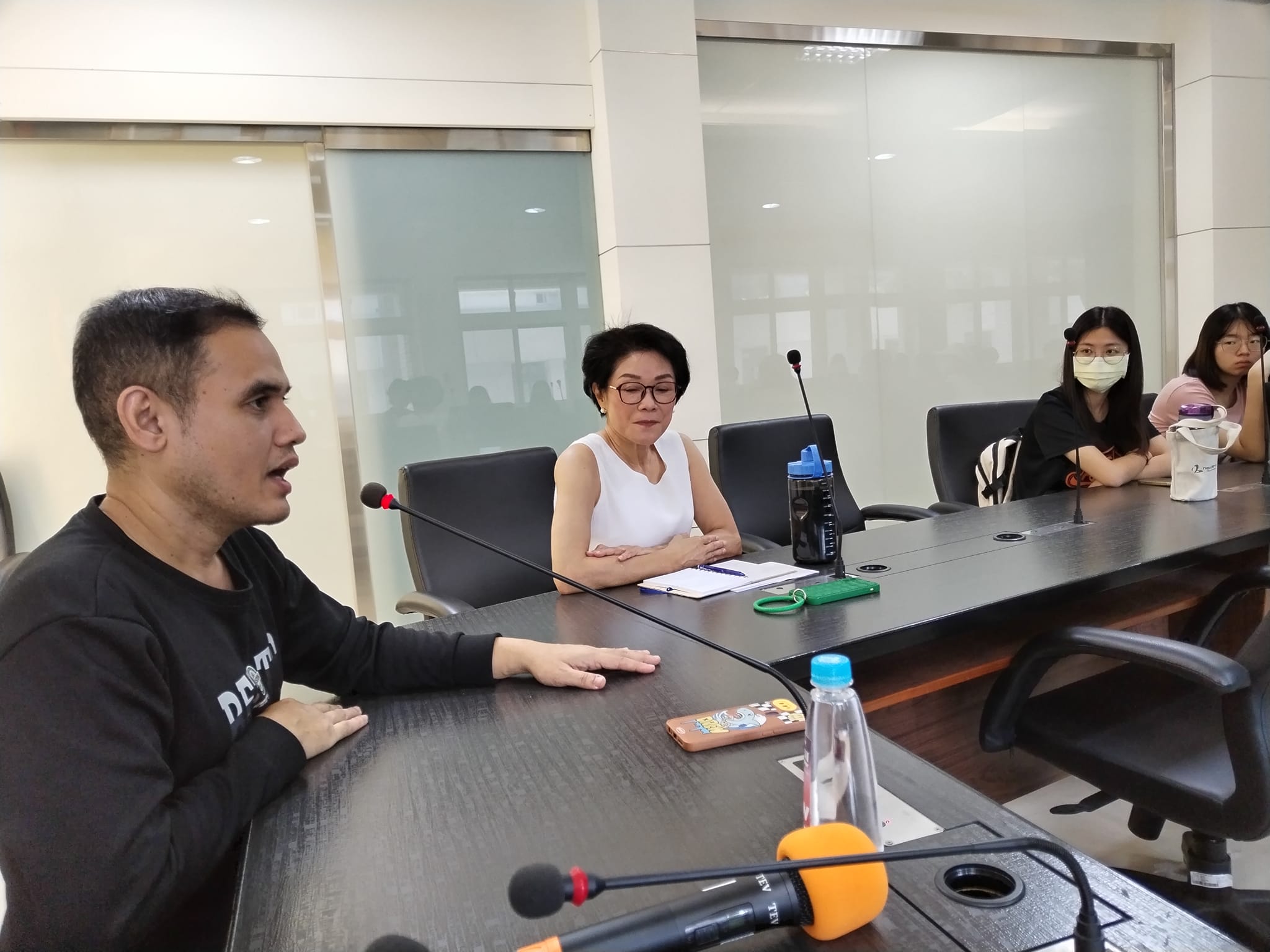 แลกเปลี่ยน​เรียนรู้​ทางวิชาการ​ กับนักศึกษา​ National​ Changhua​ University​ of​ Education​