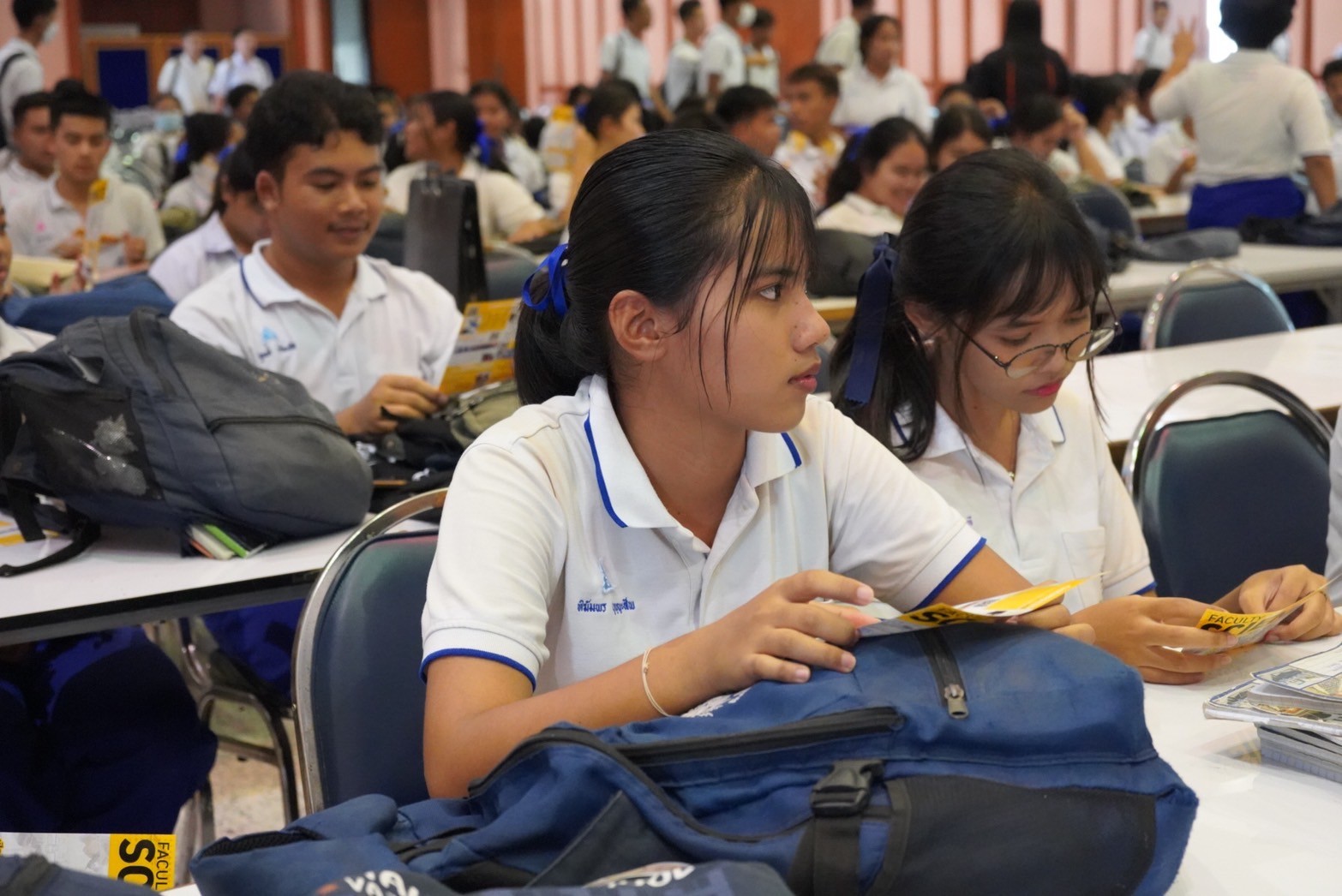 งานสื่อสารองค์กร คณะศึกษาศาสตร์  เข้าร่วมกิจกรรมประชาสัมพันธ์หลักสูตร  ของภารกิจรับนิสิต มหาวิทยาลัยทักษิณ