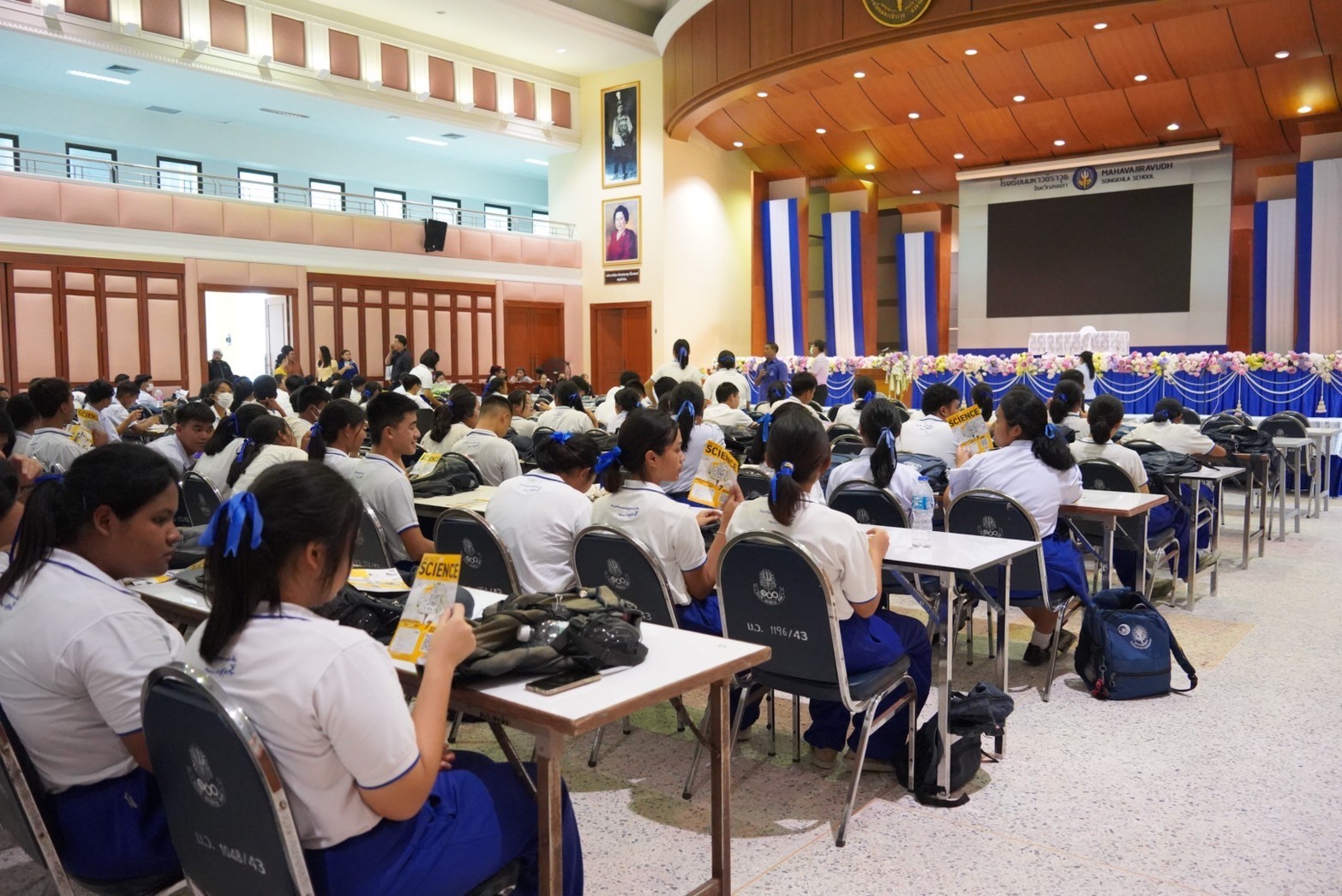 งานสื่อสารองค์กร คณะศึกษาศาสตร์  เข้าร่วมกิจกรรมประชาสัมพันธ์หลักสูตร  ของภารกิจรับนิสิต มหาวิทยาลัยทักษิณ