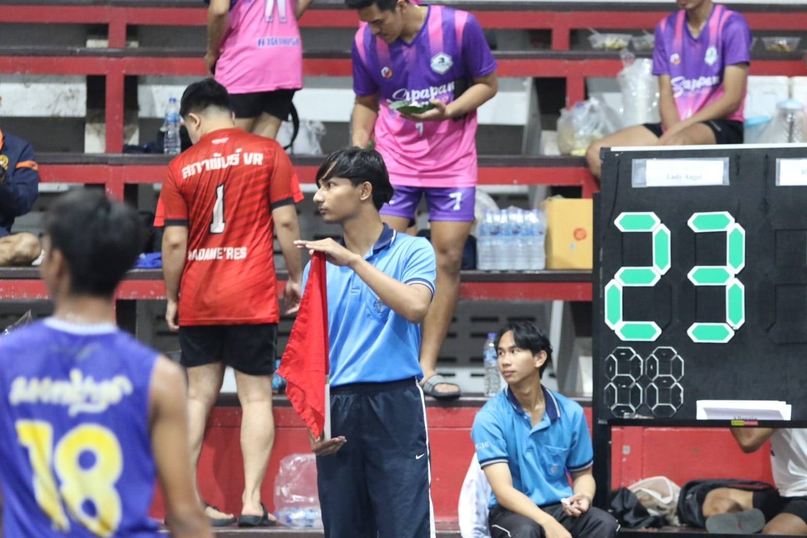 การแข่งขันกีฬาวอลเลย์บอล รายการ PE TSU Xฟ้าสีรุ้ง OPEN ครั้งที่2
