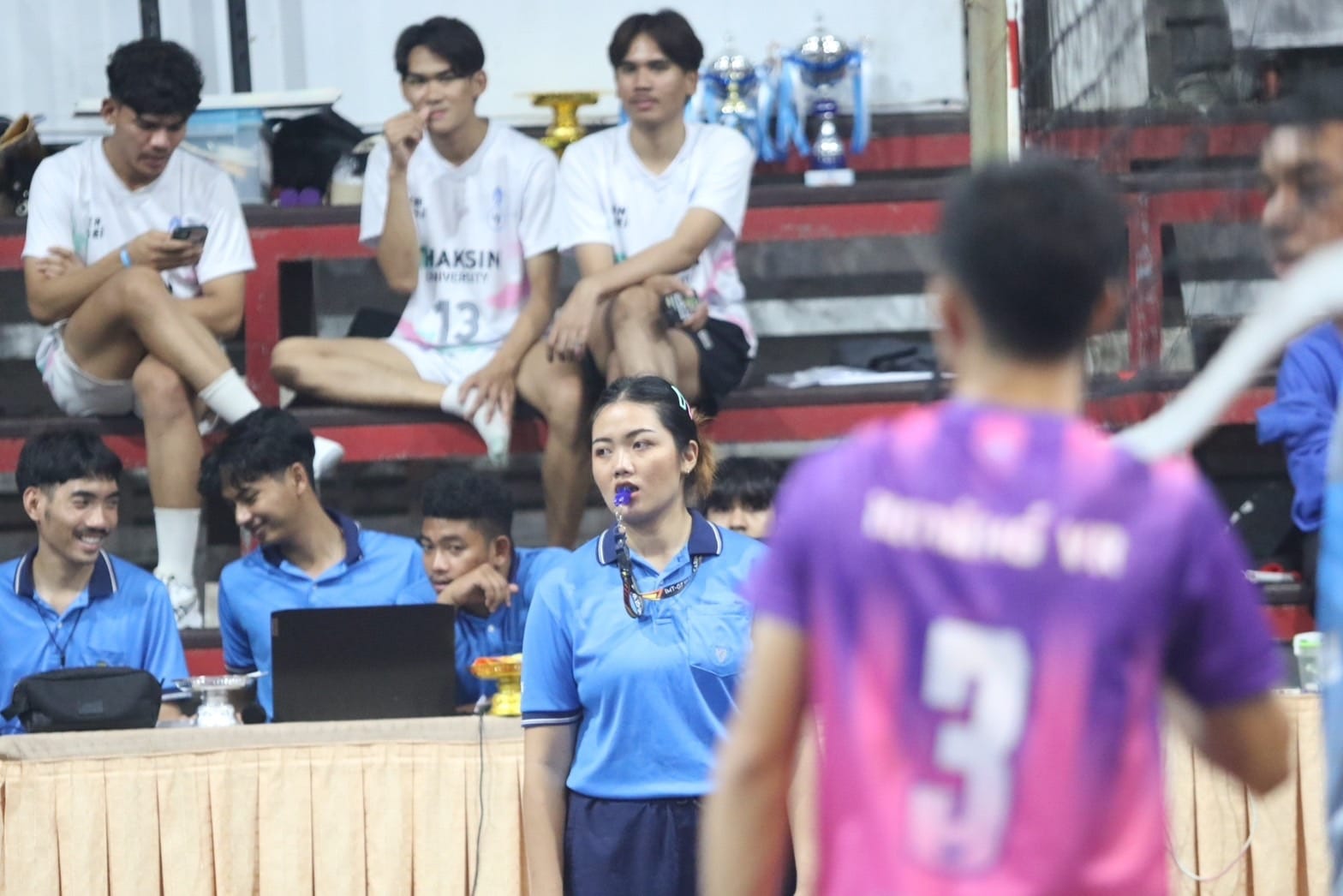 การแข่งขันกีฬาวอลเลย์บอล รายการ PE TSU Xฟ้าสีรุ้ง OPEN ครั้งที่2