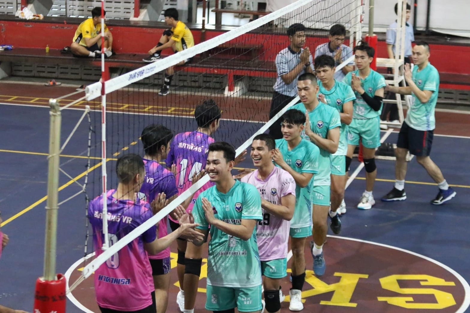 การแข่งขันกีฬาวอลเลย์บอล รายการ PE TSU Xฟ้าสีรุ้ง OPEN ครั้งที่2