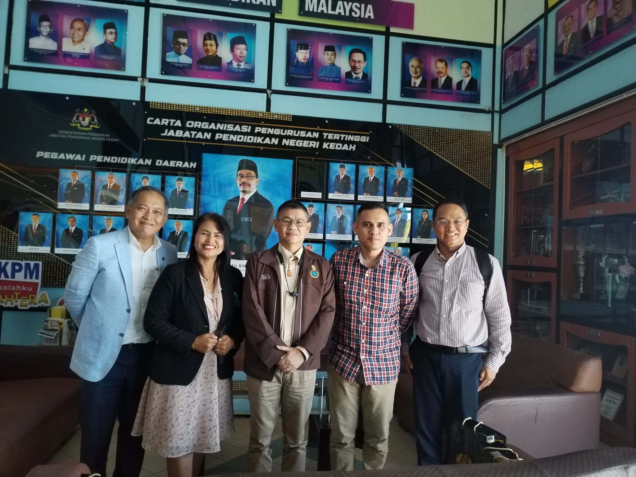 เข้าพบศึกษา​ธิการรัฐเคดาห์ ประเทศ​มาเลเซีย​ เพื่อเจรจาความร่วมมือทางวิชาการร่วมกัน