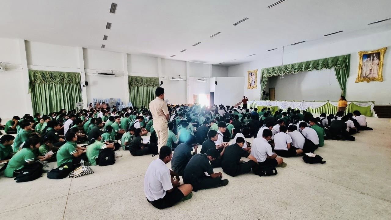 ประชาสัมพันธ์หลักสูตรและแนะแนว การเข้าศึกษาต่อในระดับมหาวิทยาลัย ให้กับนักเรียนระดับมัธยมศึกษา ในพื้นที่จังหวัดพังงา