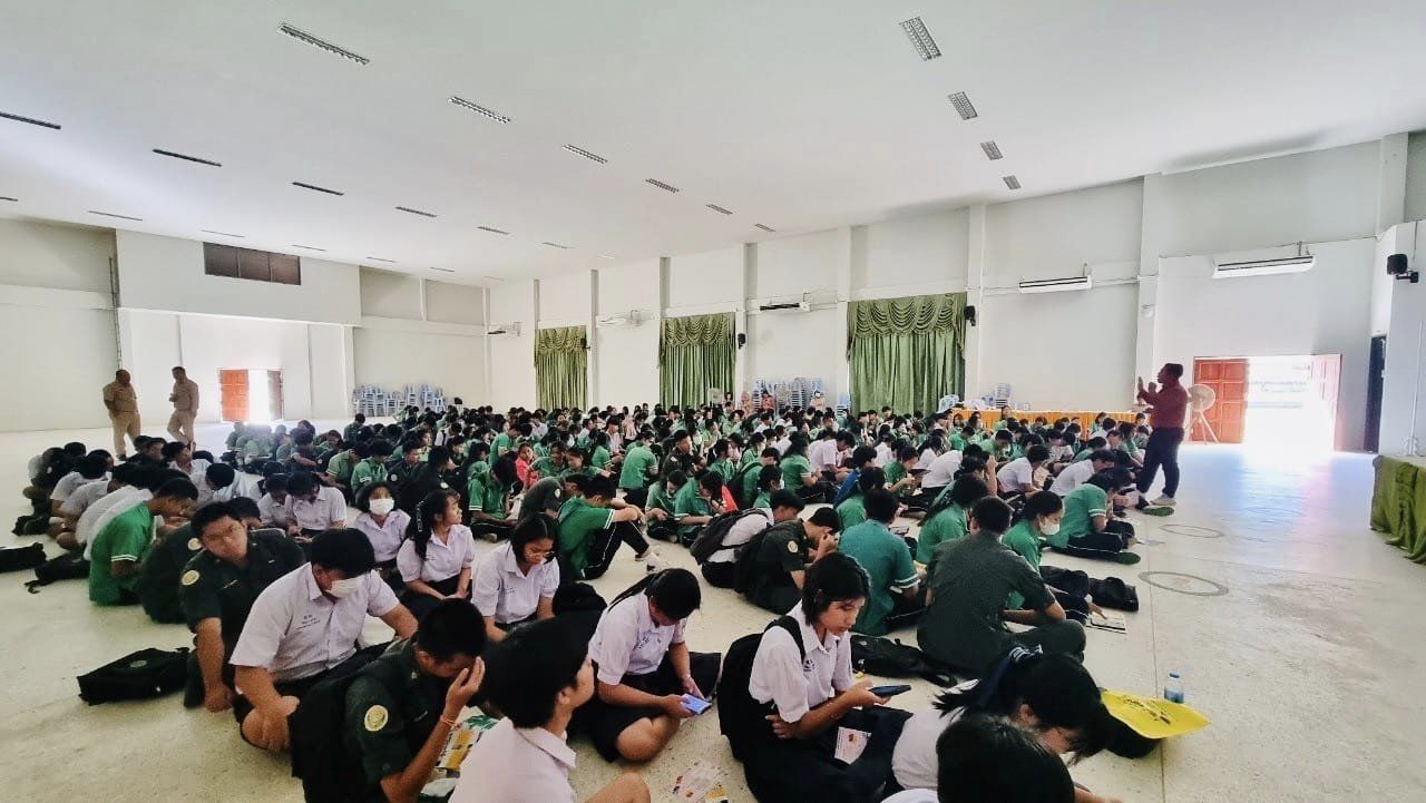 ประชาสัมพันธ์หลักสูตรและแนะแนว การเข้าศึกษาต่อในระดับมหาวิทยาลัย ให้กับนักเรียนระดับมัธยมศึกษา ในพื้นที่จังหวัดพังงา