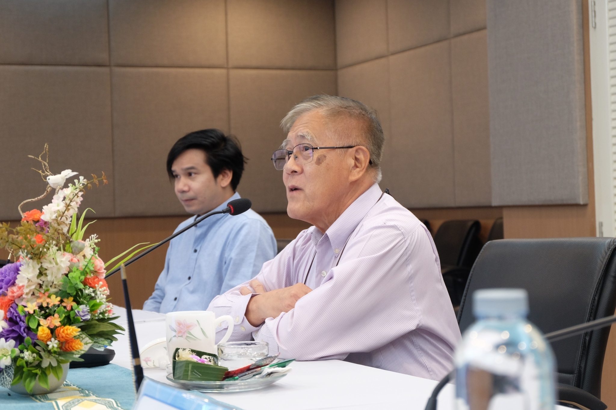 พิธีลงนามในสัญญาทุนการศึกษา ของมูลนิธิชัยพัฒนาประจำปีการศึกษา 2566