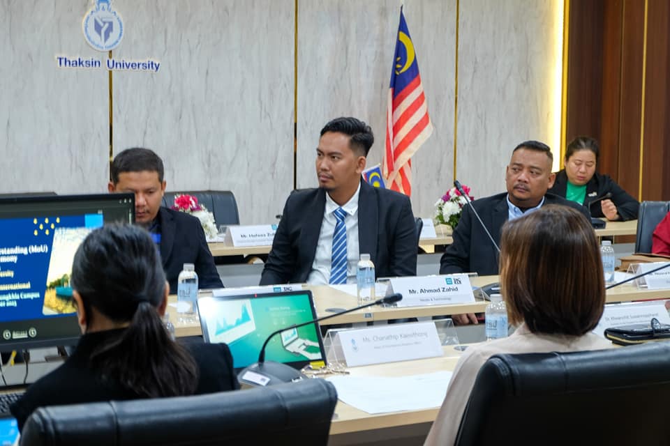 พิธีลงนามความร่วมมือทางวิชาการ​ กับ​ ​Atlead Pass, Tackle International​ ประเทศ​มาเลเซีย