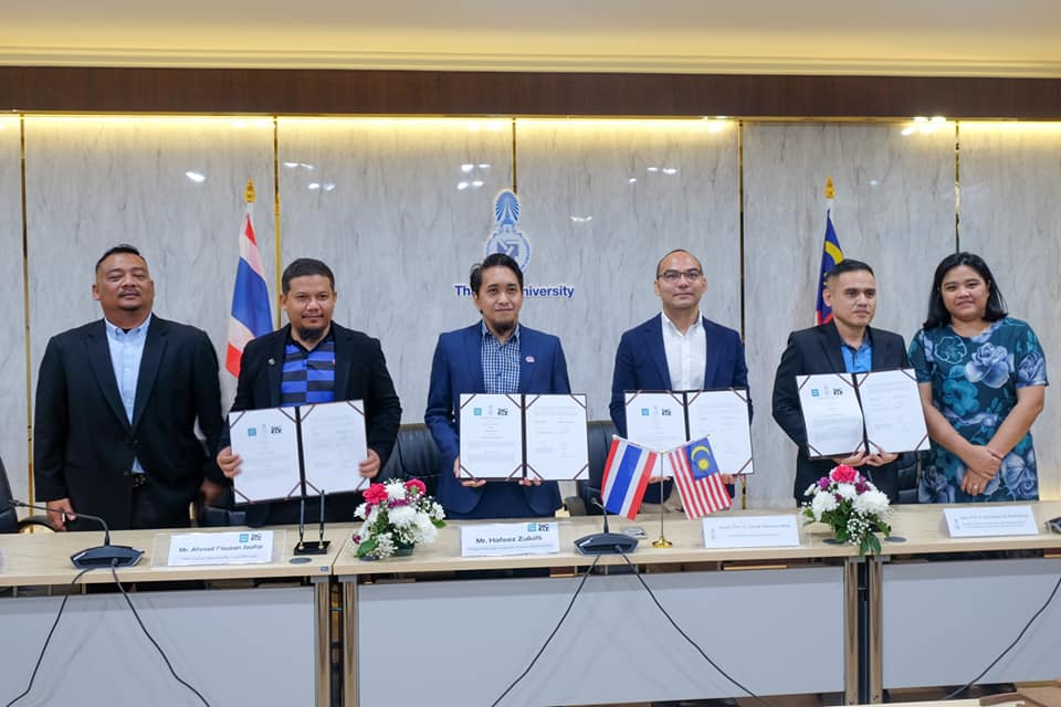พิธีลงนามความร่วมมือทางวิชาการ​ กับ​ ​Atlead Pass, Tackle International​ ประเทศ​มาเลเซีย