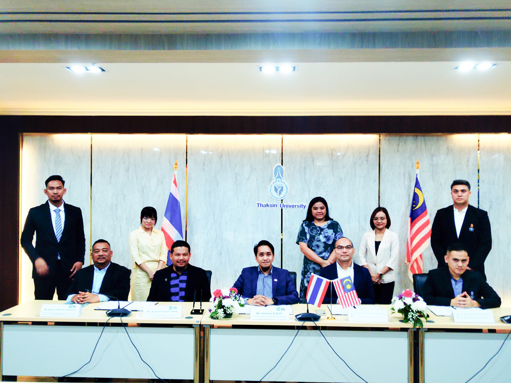 พิธีลงนามความร่วมมือทางวิชาการ​ กับ​ ​Atlead Pass, Tackle International​ ประเทศ​มาเลเซีย