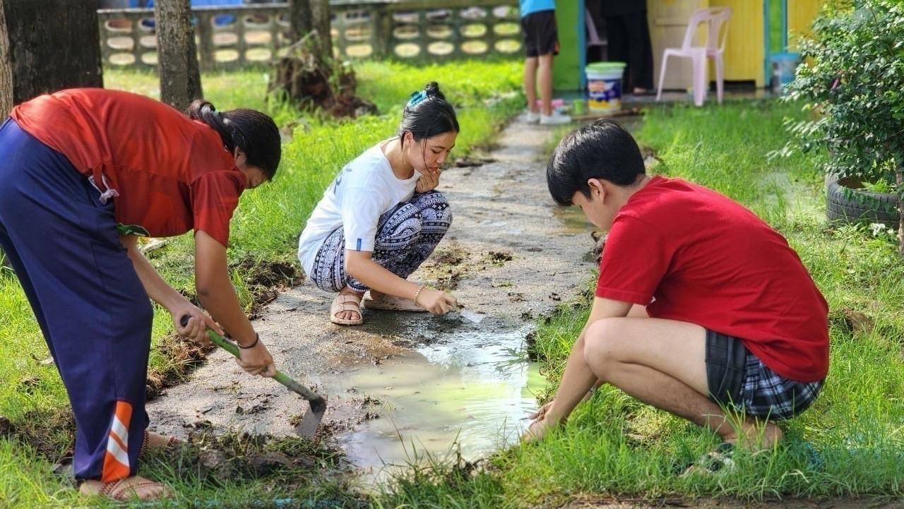 โครงการประถมอาสาพัฒนาโรงเรียนชนบท ประจำปีการศึกษา 2566 ณ โรงเรียนบ้านท่าคุระ ตำบลคลองรี อำเภอสทิงพระ จังหวัดสงขลา