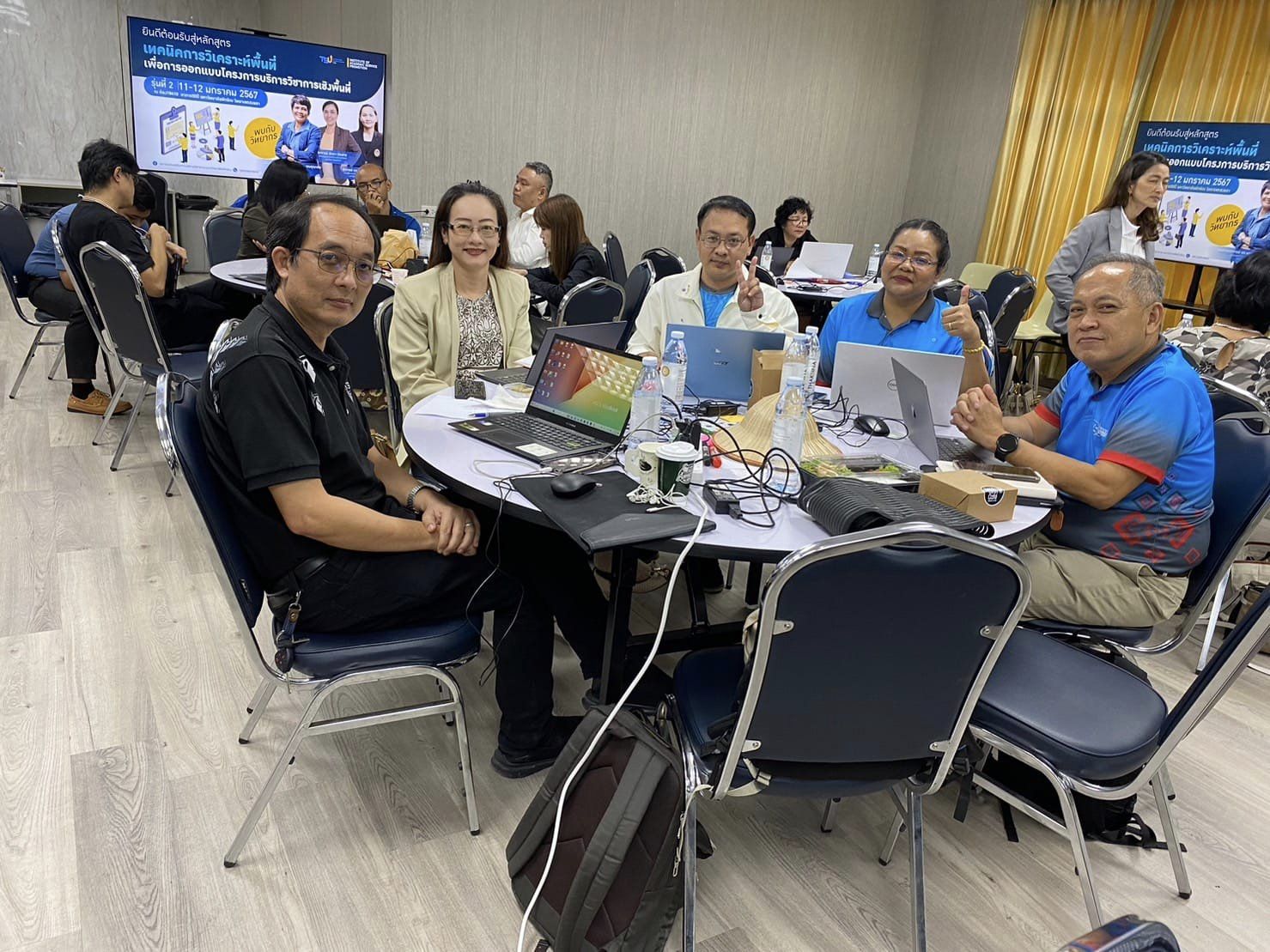 โครงการอบรมหลักสูตรเทคนิคการวิเคราะห์พื้นที่  เพื่อการออกแบบโครงการบริการวิชาการเชิงพื้นที่ กองทุนบริการวิชาการและนวัตกรรม