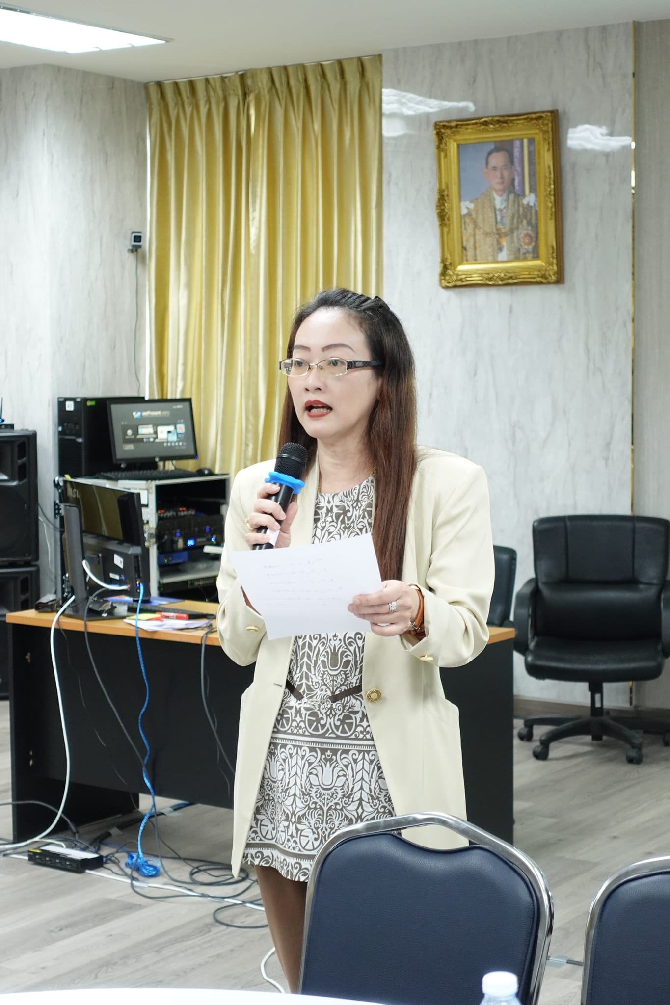 โครงการอบรมหลักสูตรเทคนิคการวิเคราะห์พื้นที่  เพื่อการออกแบบโครงการบริการวิชาการเชิงพื้นที่ กองทุนบริการวิชาการและนวัตกรรม