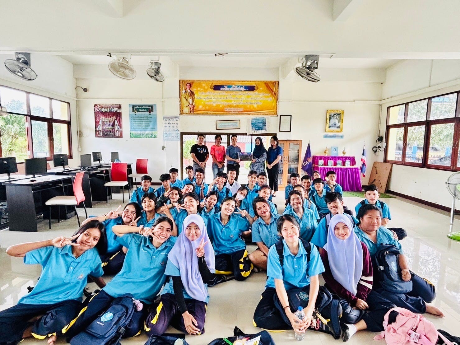 ประชาสัมพันธ์หลักสูตร และแนะแนวการเข้าศึกษาต่อ ในระดับมหาวิทยาลัย ภายใต้โครงการ Young Smart TSU 2024