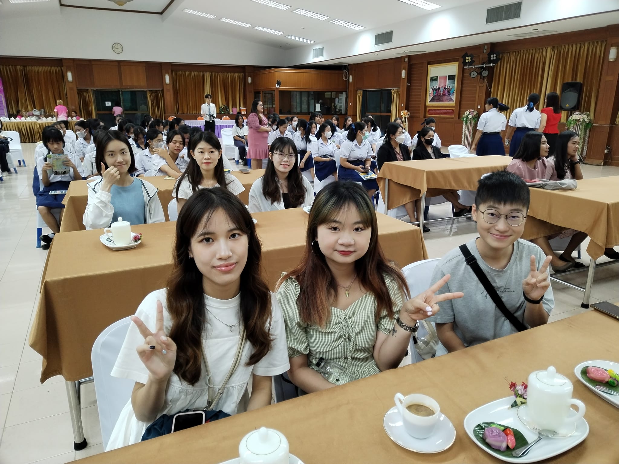 คณะศึกษา​ศาสตร์​ มหา​วิทยาลัย​ทักษิณ​ ร่วมกับโรงเรียน​ วรนารีเฉลิม​ สงขลา จัดกิจกรรม​แลกเปลี่ยน​เรียนรู้​ทางวิชาการ ให้กับนักเรียน​