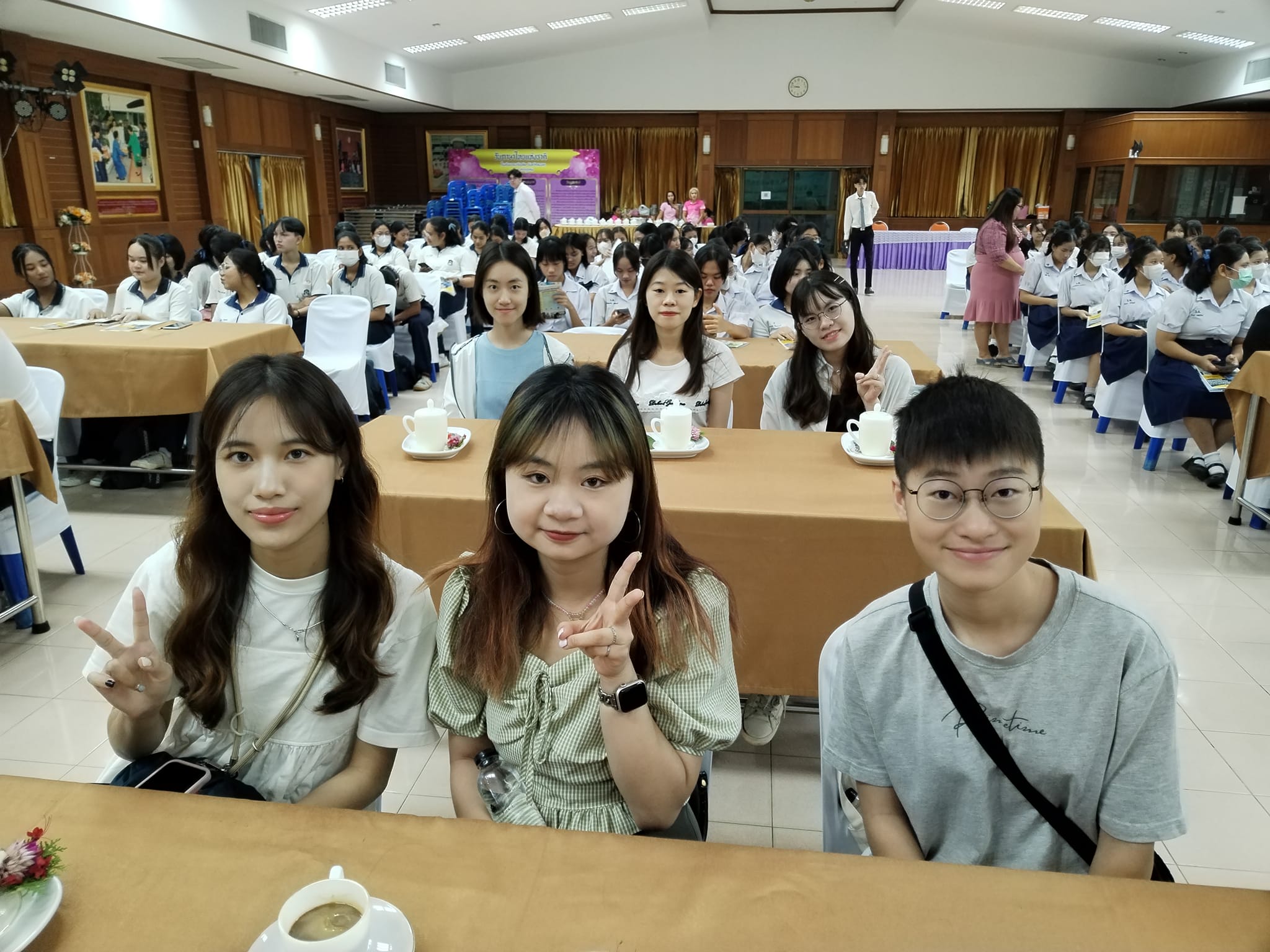 คณะศึกษา​ศาสตร์​ มหา​วิทยาลัย​ทักษิณ​ ร่วมกับโรงเรียน​ วรนารีเฉลิม​ สงขลา จัดกิจกรรม​แลกเปลี่ยน​เรียนรู้​ทางวิชาการ ให้กับนักเรียน​