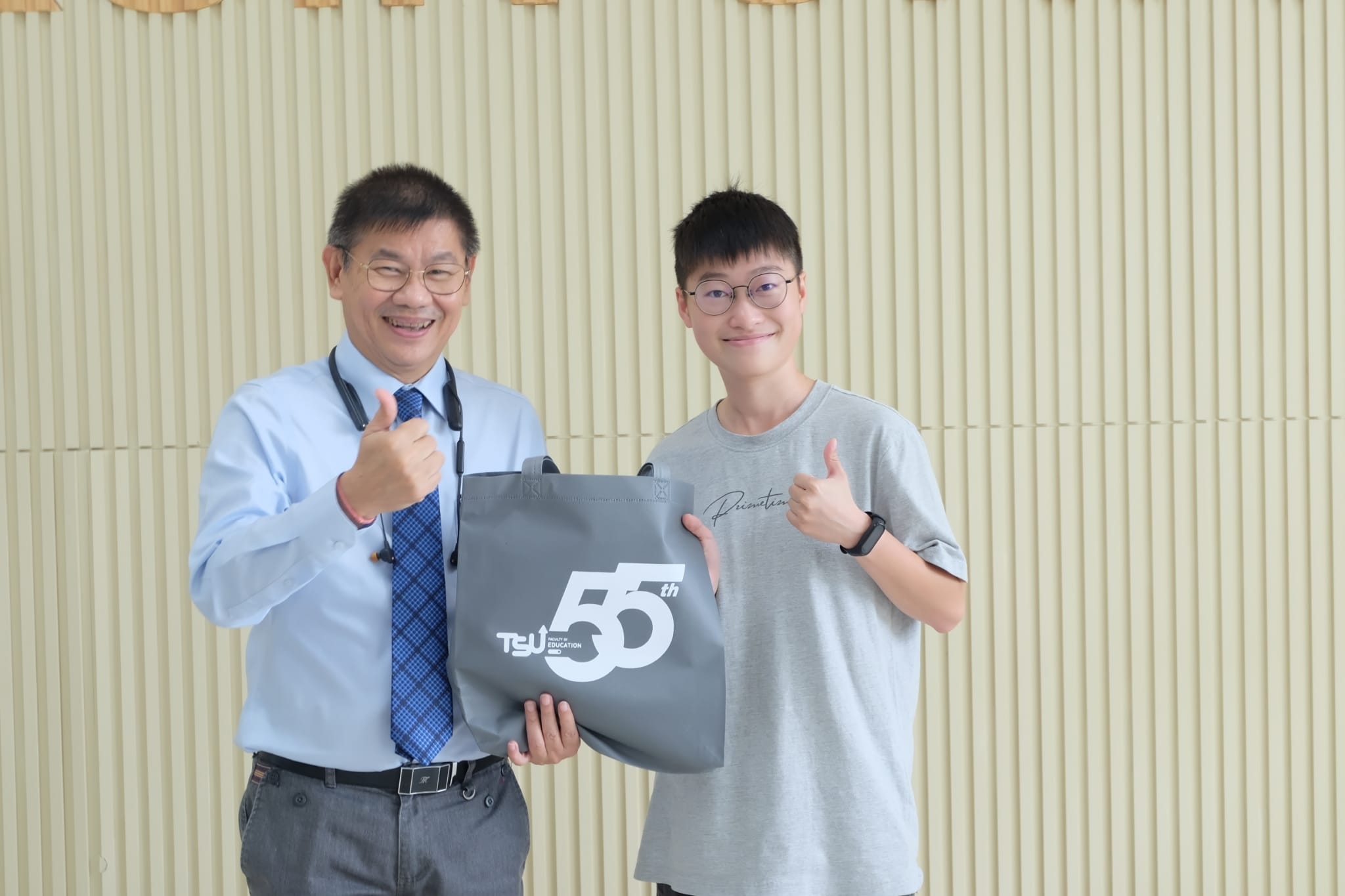 ต้อนรับ Dean for  International Relations, Prof.Hon-Man Lee, (Ph.D.)​ and​ Division Head​ Office​ of​ Inนักศึกษา​แลกเปลี่ยนจากมหาวิทยาลัย National​ Changhua​ University