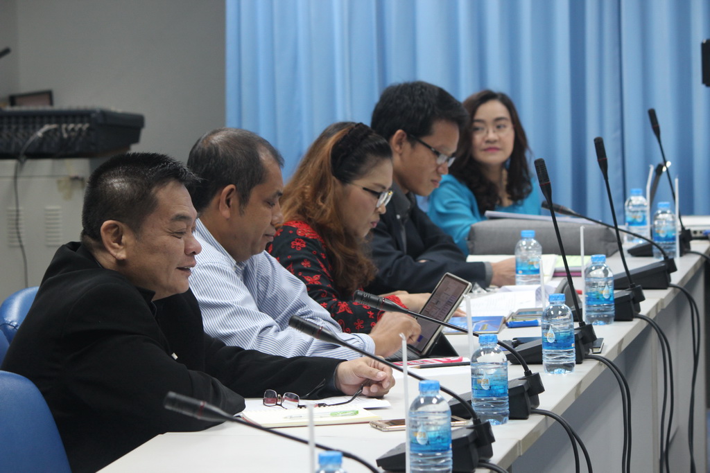 การประชุมหารือโครงการเกี่ยวกับการจัดประชุมวิชาการนำเสนอผลงานวิจัยของนิสิตนักศึกษาครูในเครือข่ายภาคใต้ตอนล่าง ครั้งที่ 4